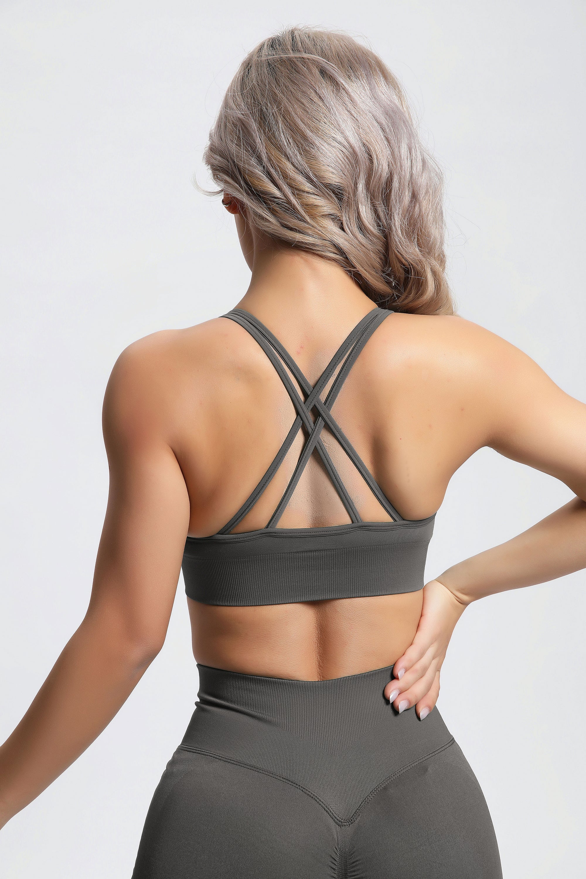 Beau | Halter Support Bra – Blu