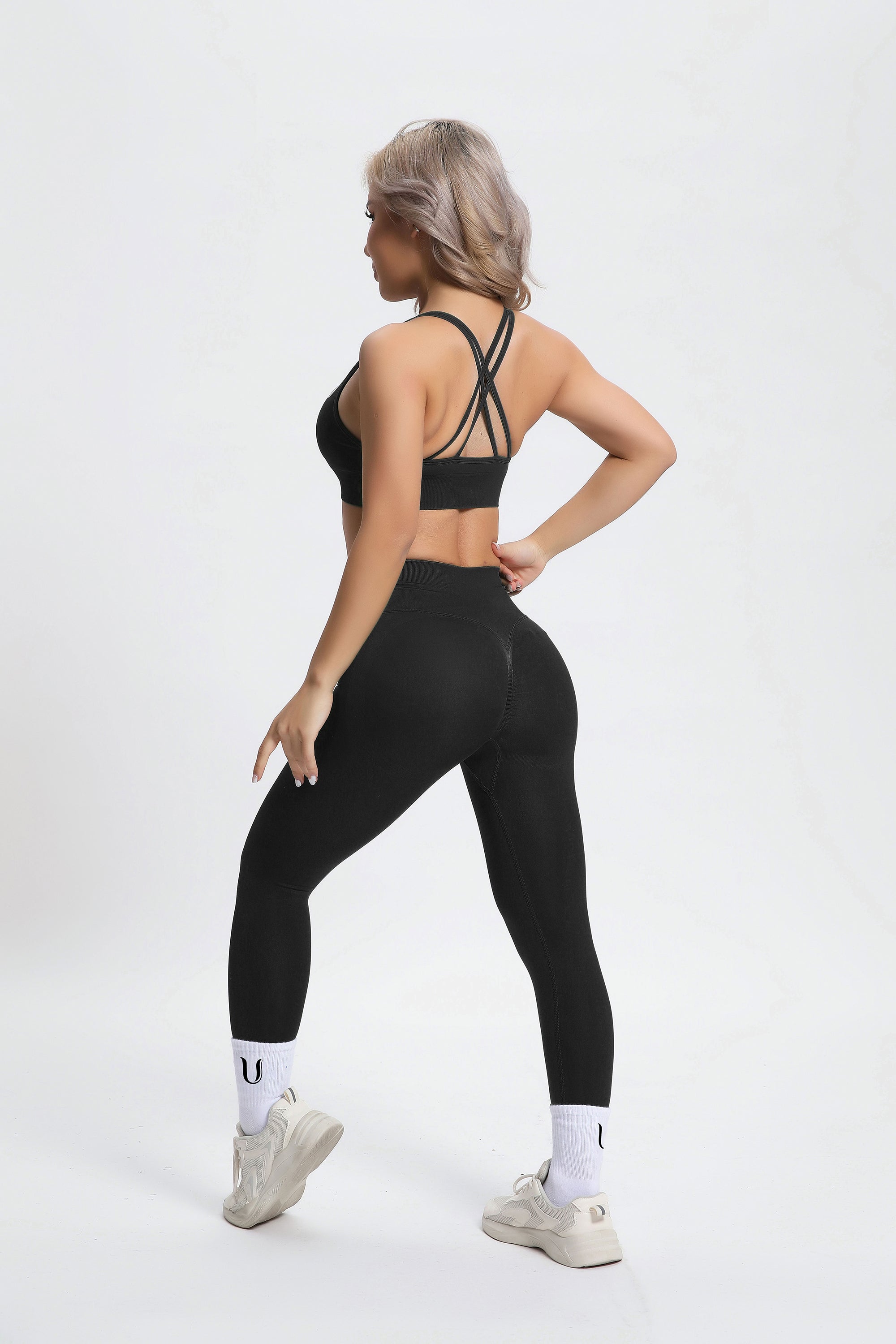 Olivia | Seamless Power Legging - Nero