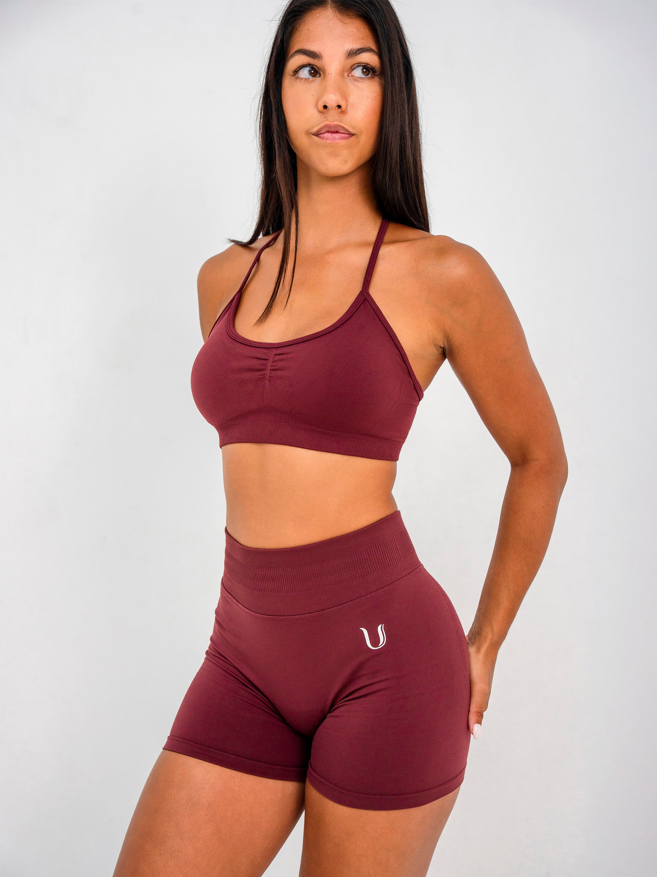 Luna | Top Sportivo Regolabile Premium - Bordeaux