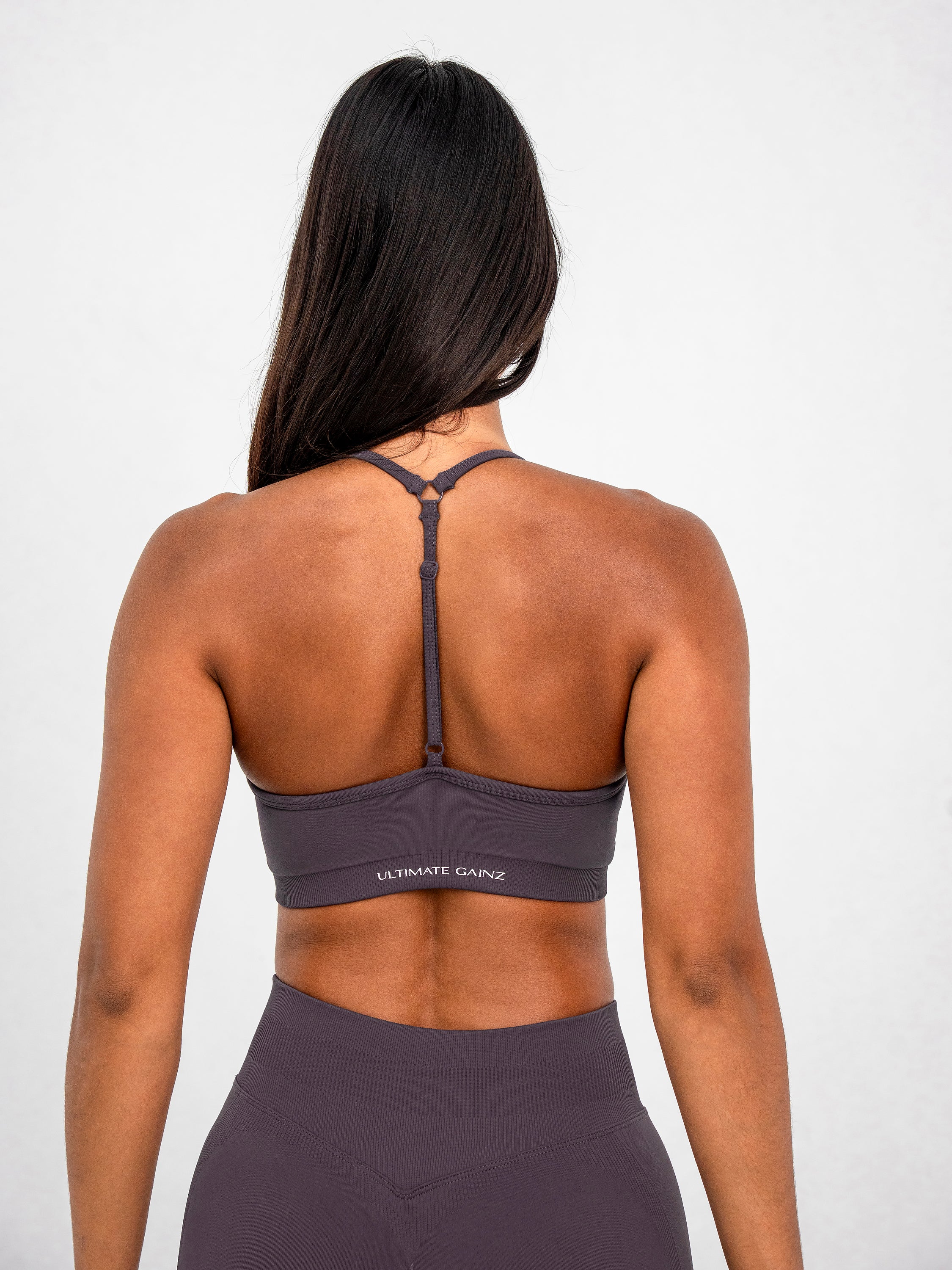 Luna | Top Sportivo Regolabile Premium - Lilla polvere