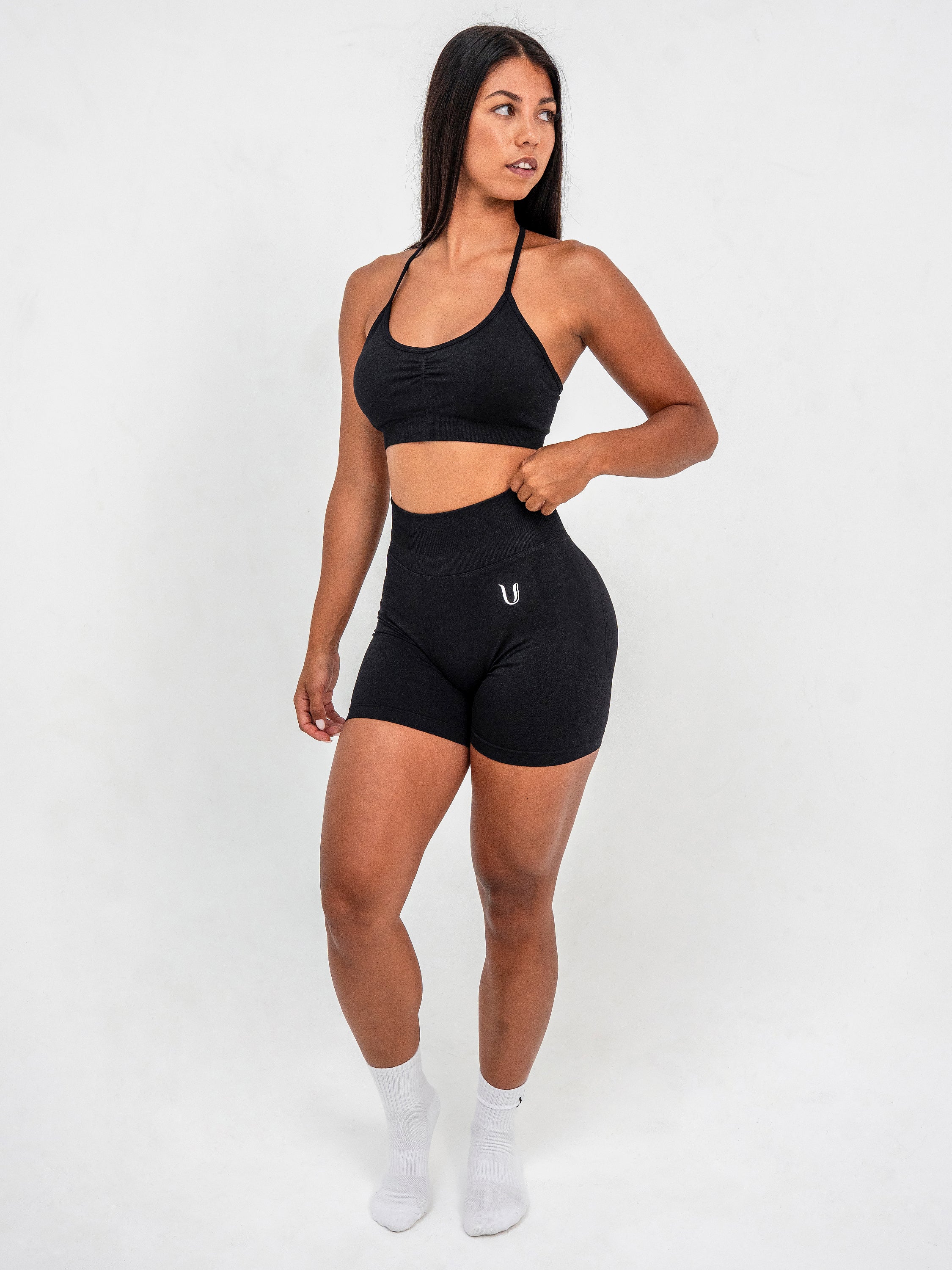 Luna | Top Sportivo Regolabile Premium - Nero