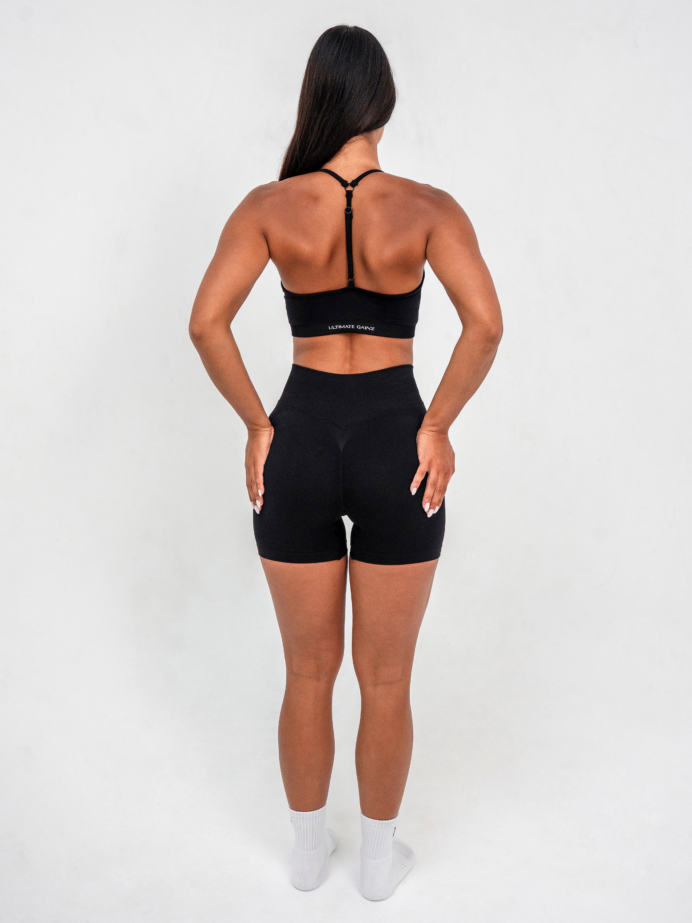 Luna | Top Sportivo Regolabile Premium - Nero