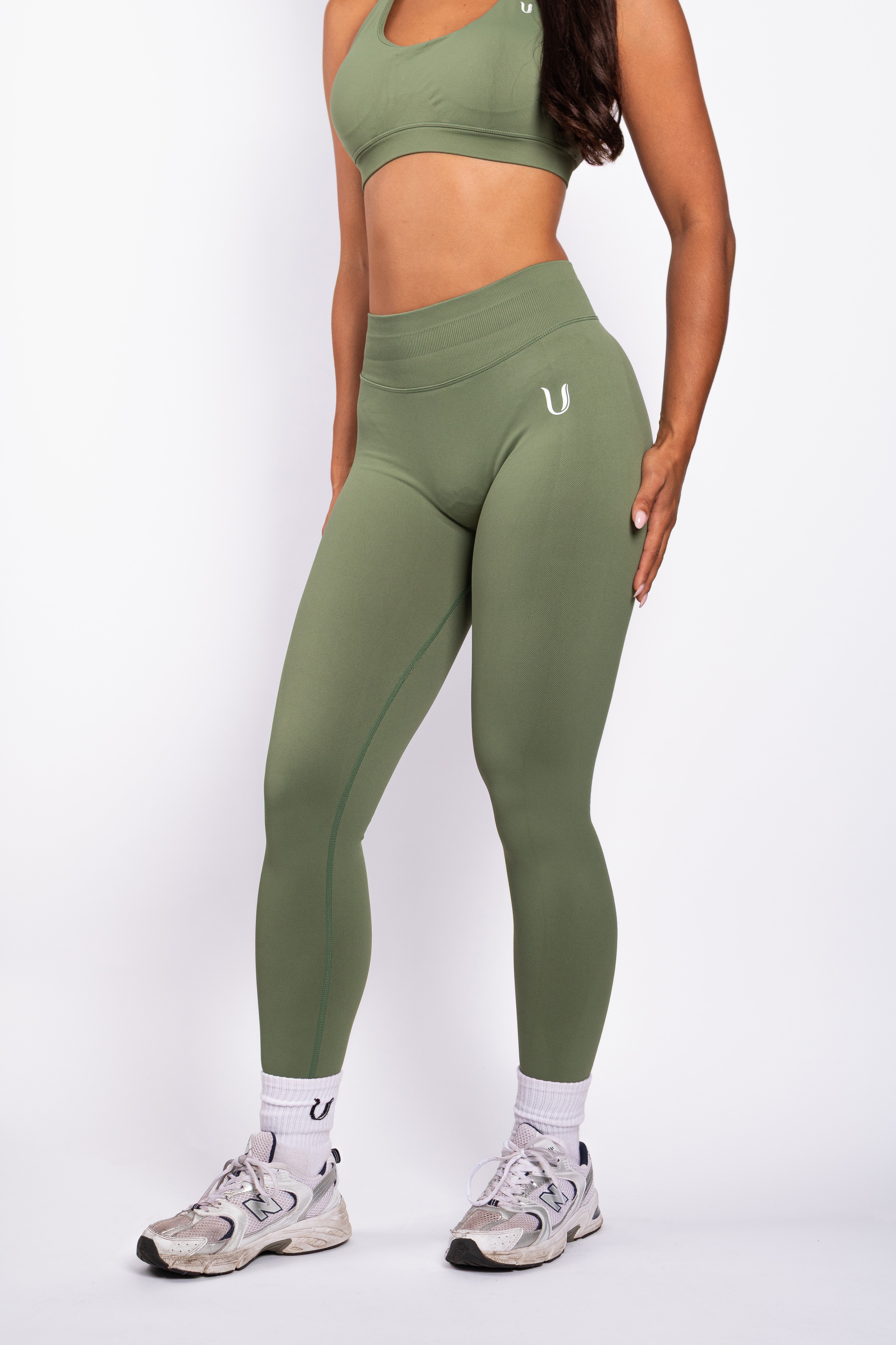 Beau | Leggings ad Alte Prestazioni - Verde