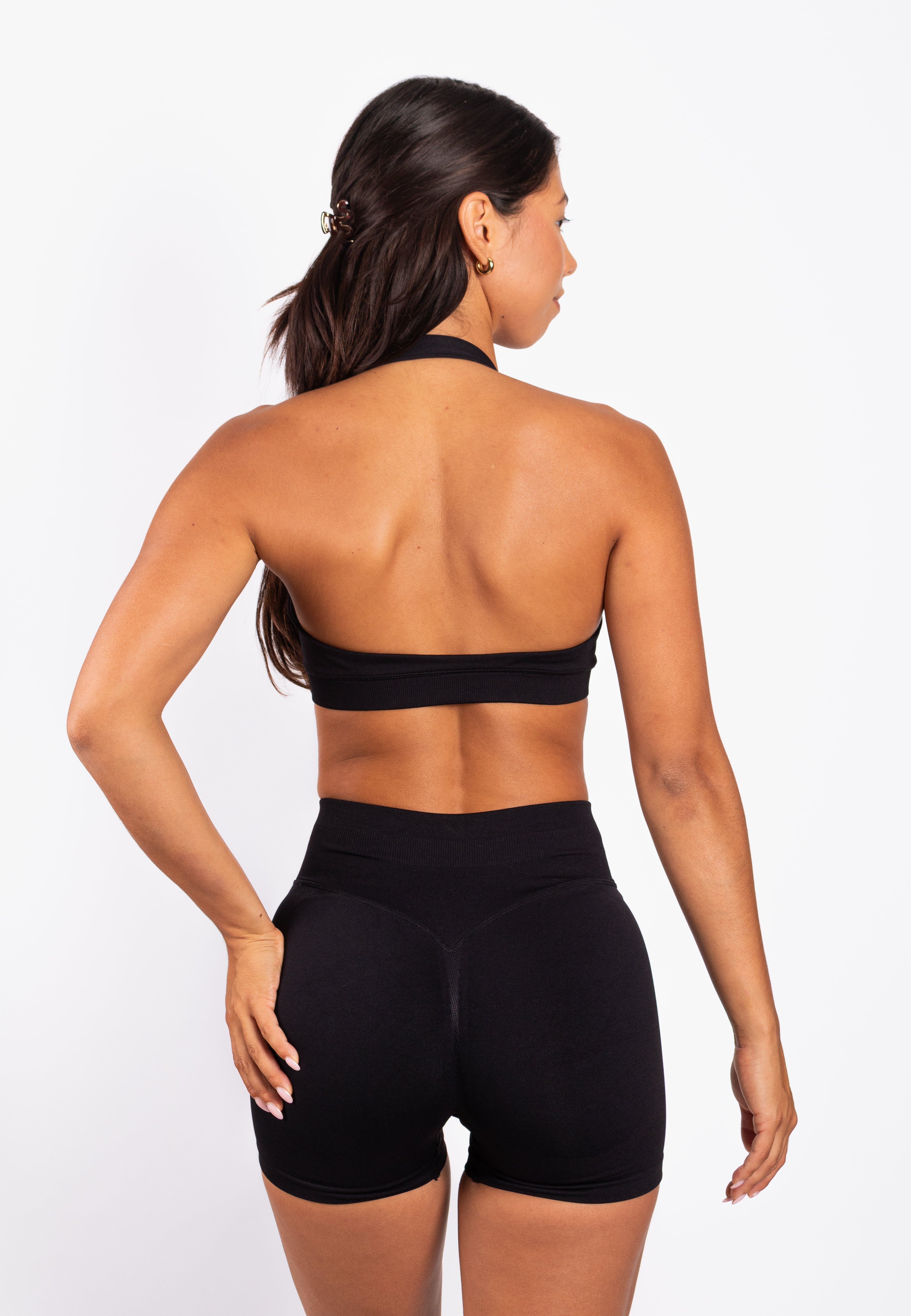 Beau | Halter Support Bra – Nero