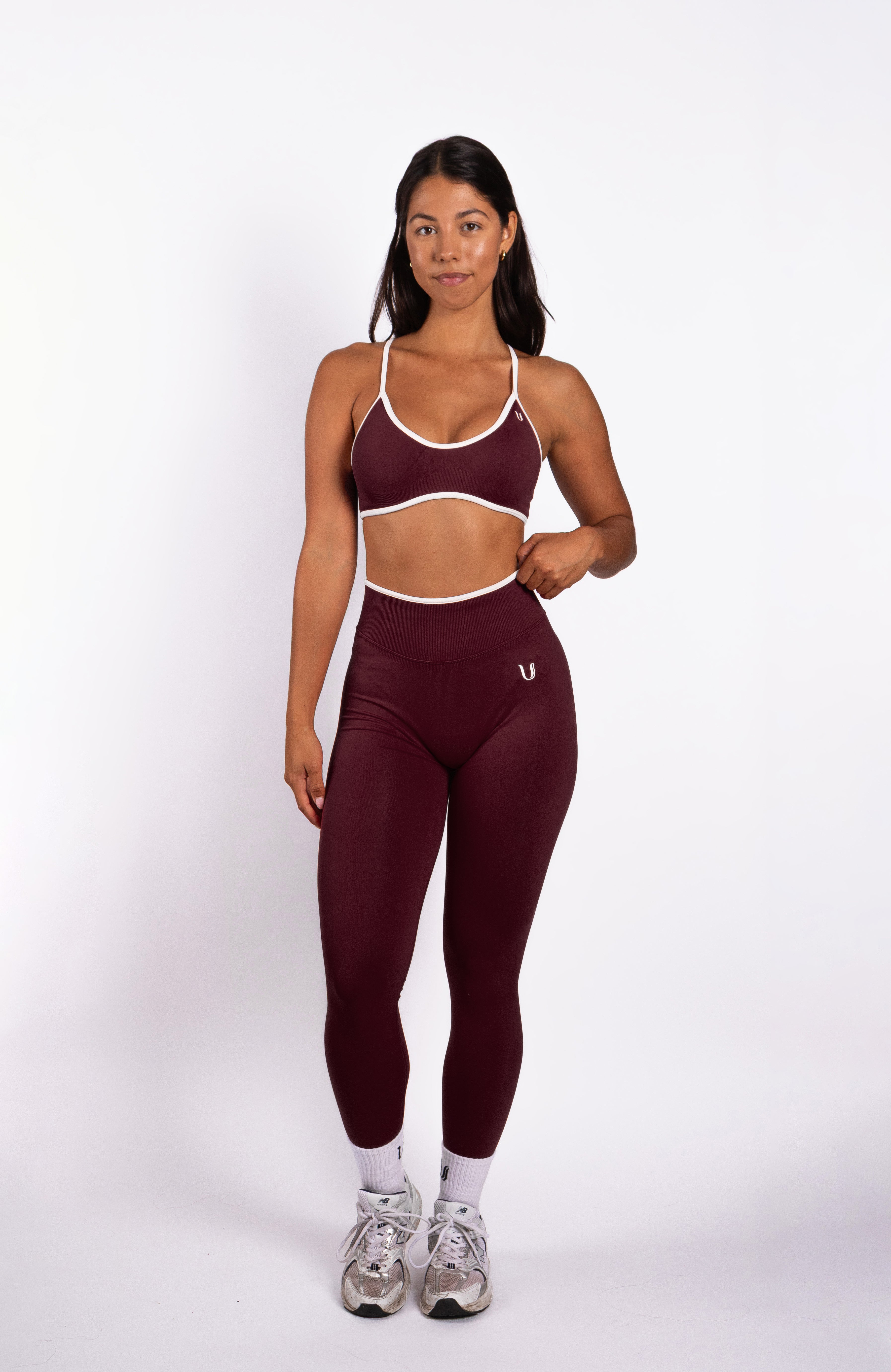 Ivy | Seamless Shape Legging – Bordeaux