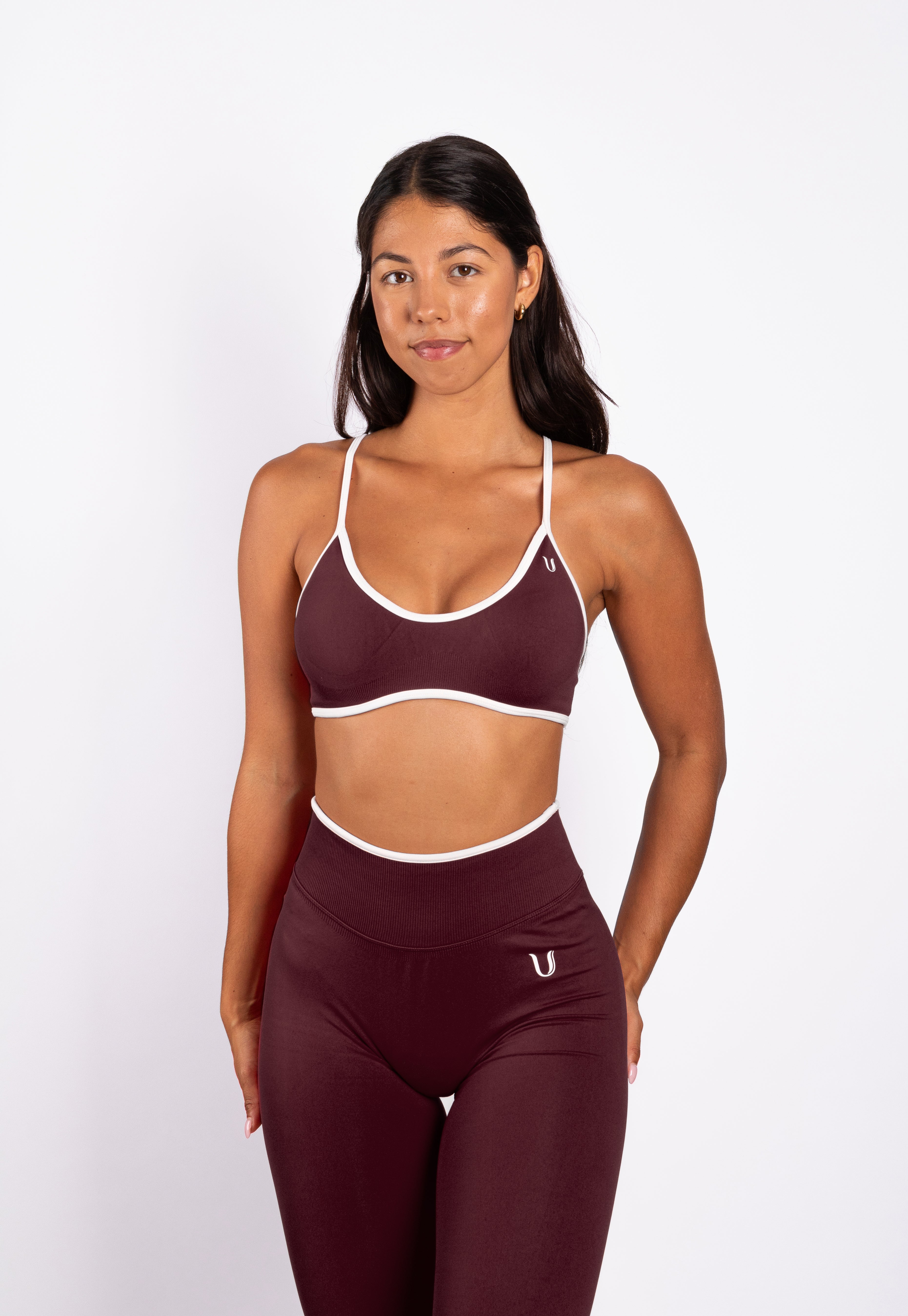 Ivy | Seamless Reggiseno – Bordeaux