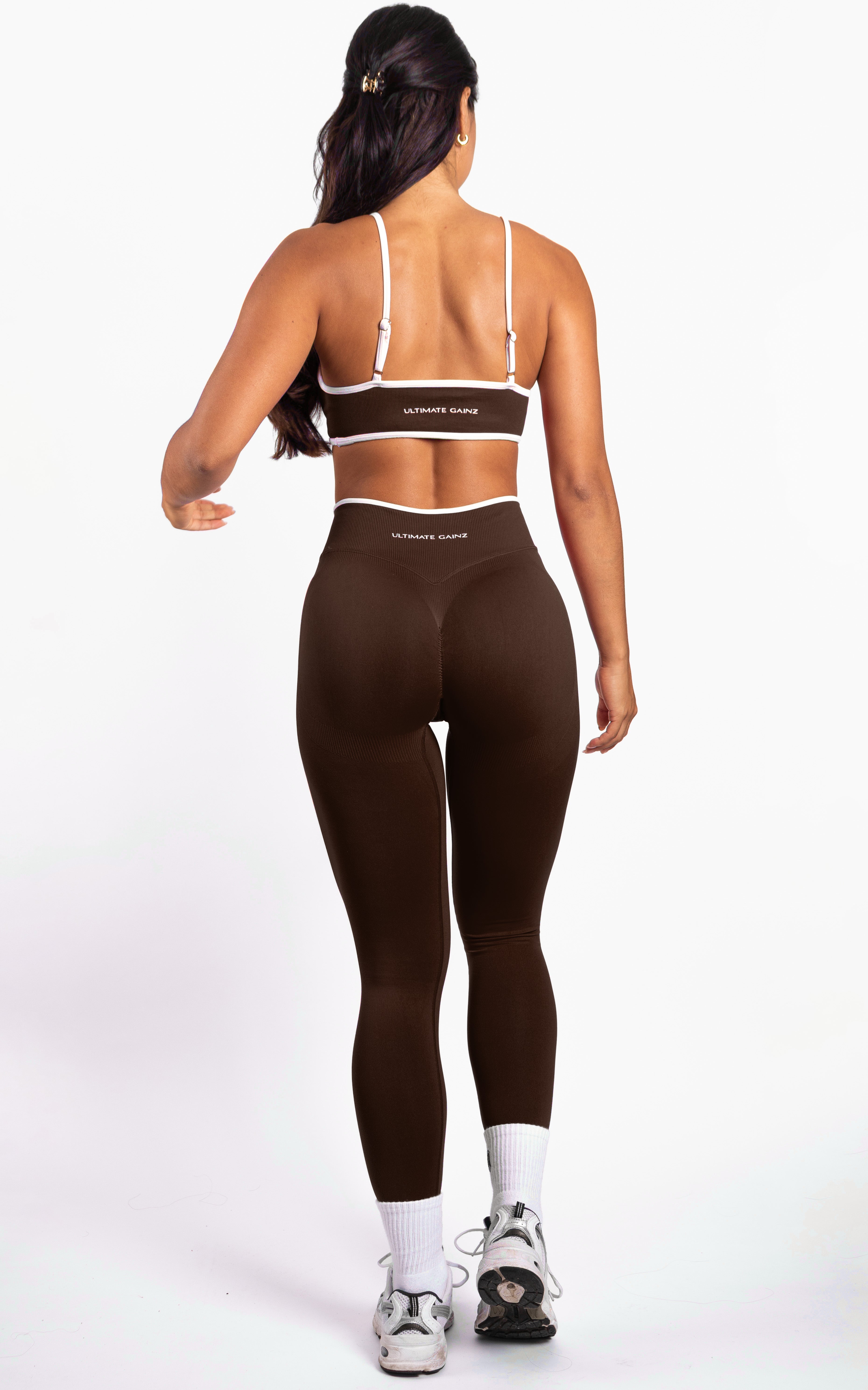 Ivy | Seamless Shape Legging – Marrone