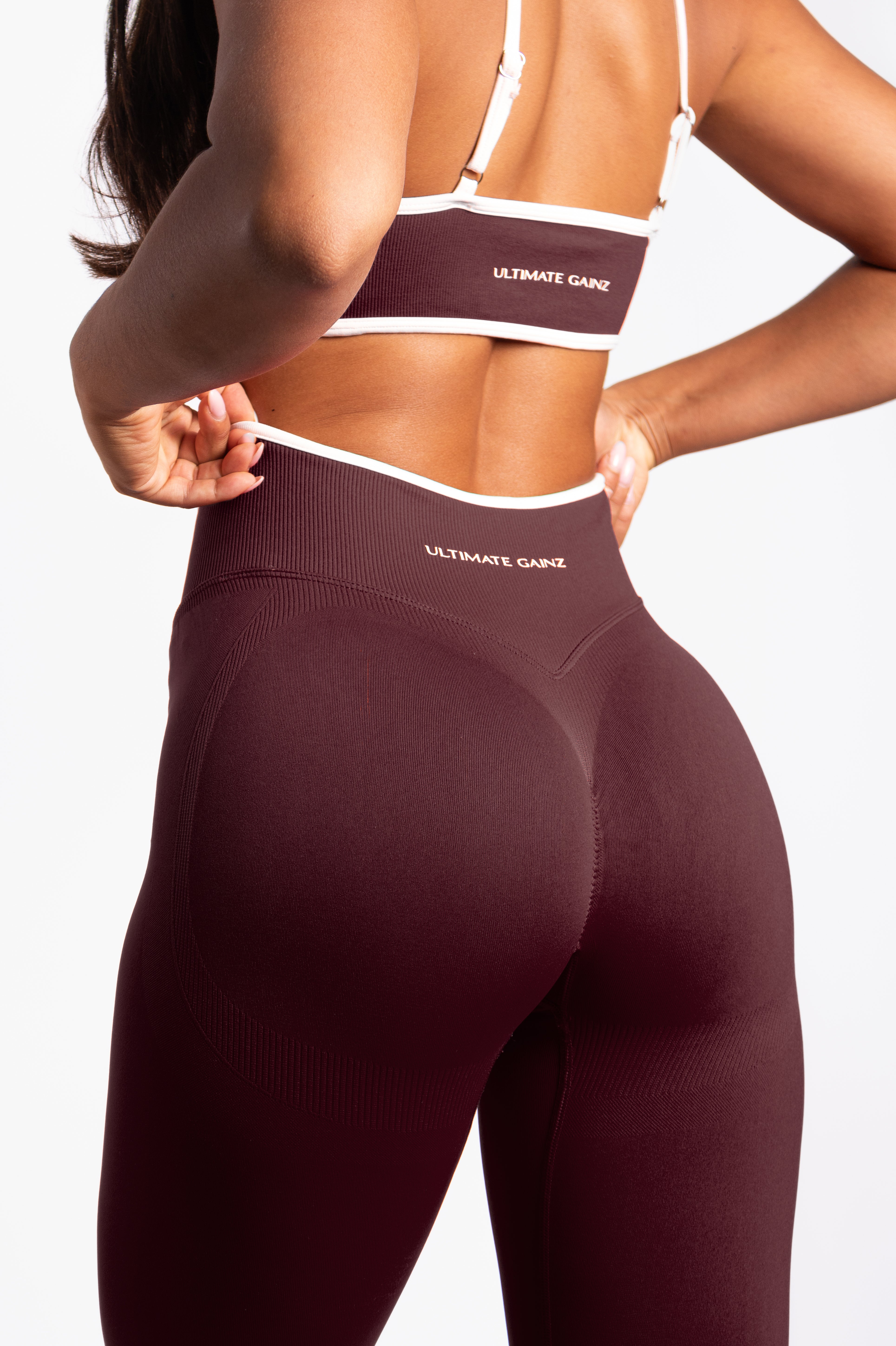 Ivy | Seamless Shape Legging – Bordeaux