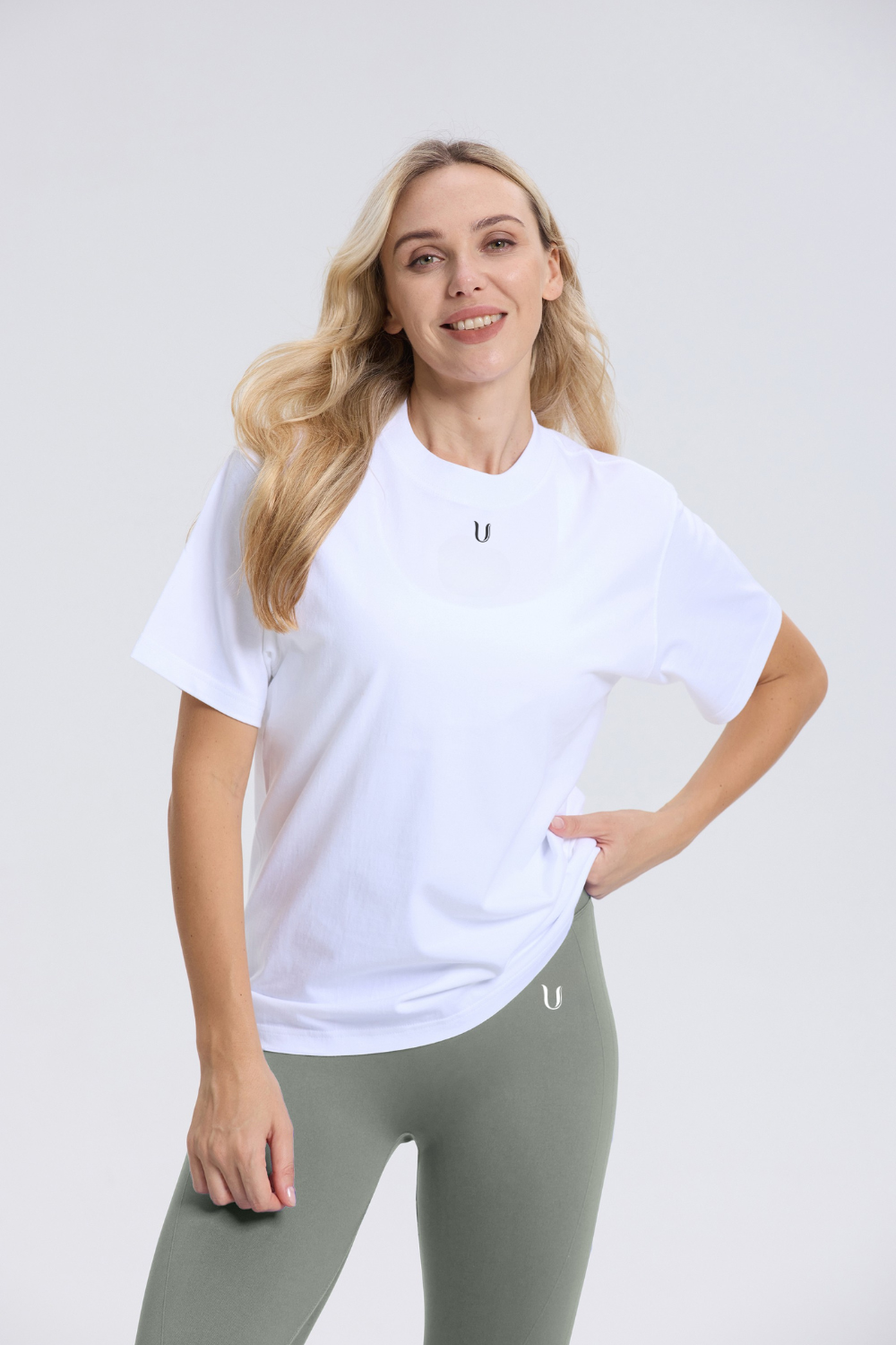 Ultimate Gainz | Maglietta Oversize Unisex - Bianco
