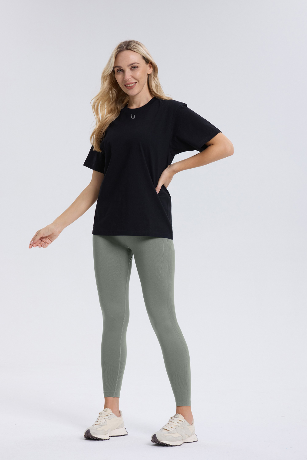 Ultimate Gainz | Maglietta Oversize Unisex - Bianco