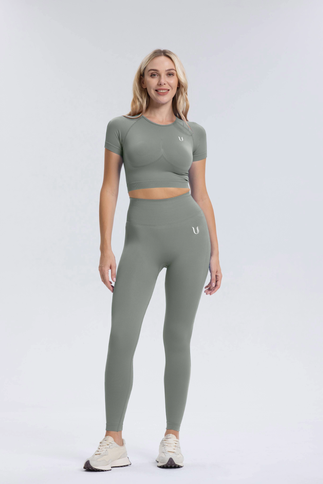 Leonie | Top Maglietta Grigio Scuro