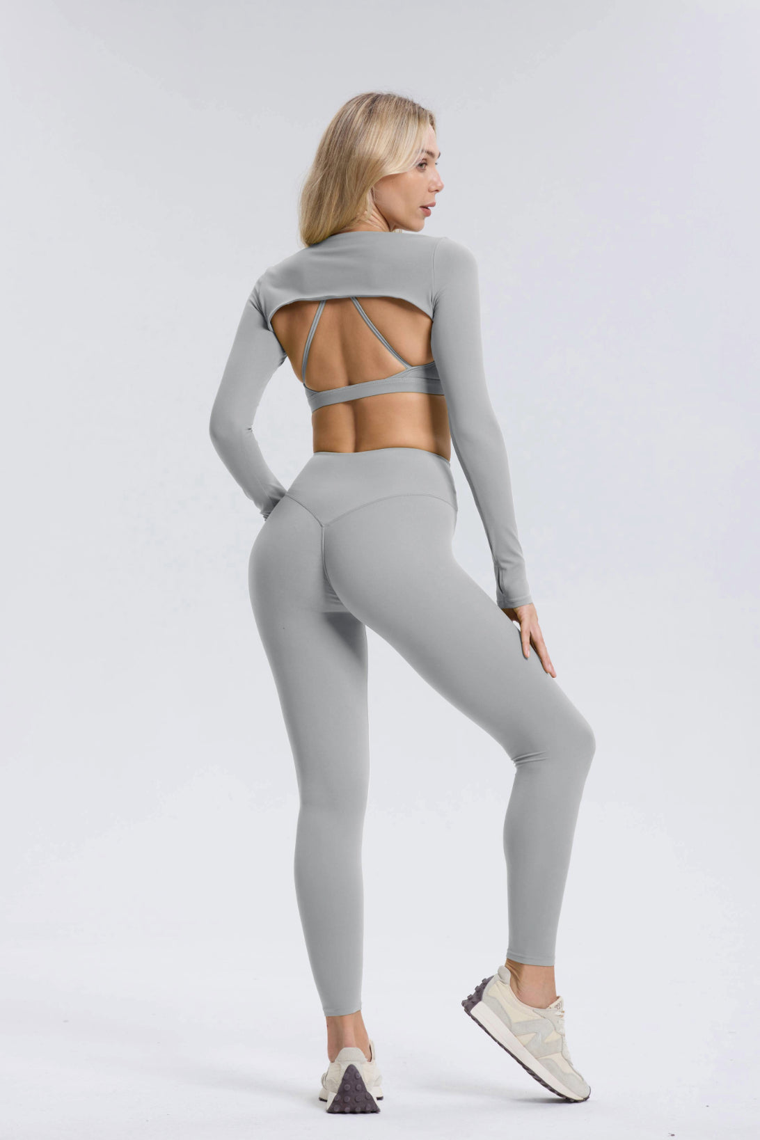 Hailey | Legging - Grigio chiaro