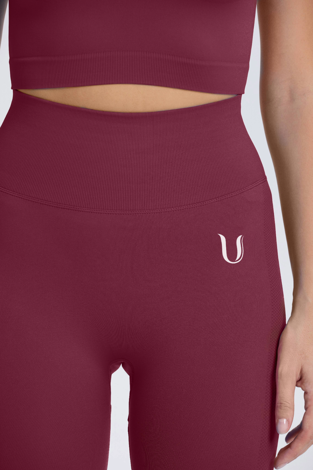 Leonie | Legging Scrunch Premium - Rosso Vino