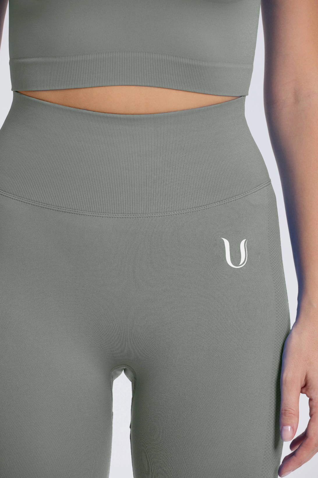 Leonie | Legging Scrunch Premium - Grigio