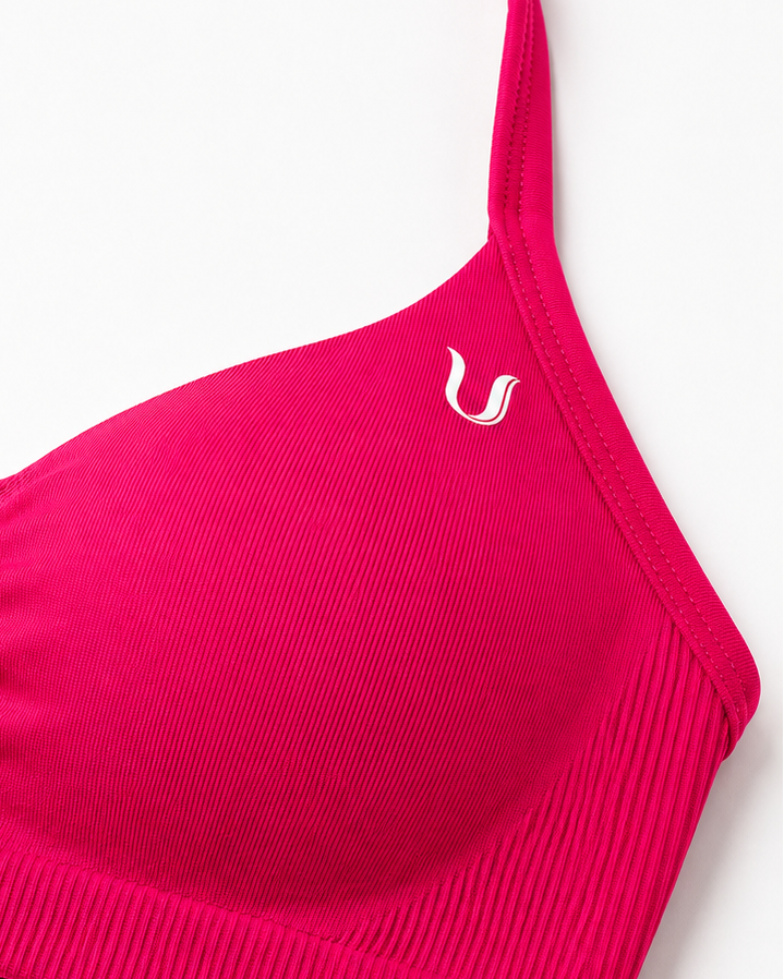 Beau | Reggiseno Halter Support - Lampone