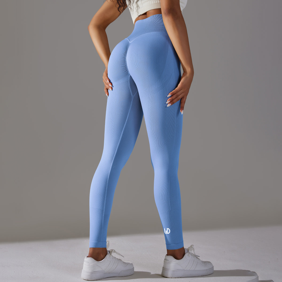 Celine | Scrunch Legging - Blu Cielo