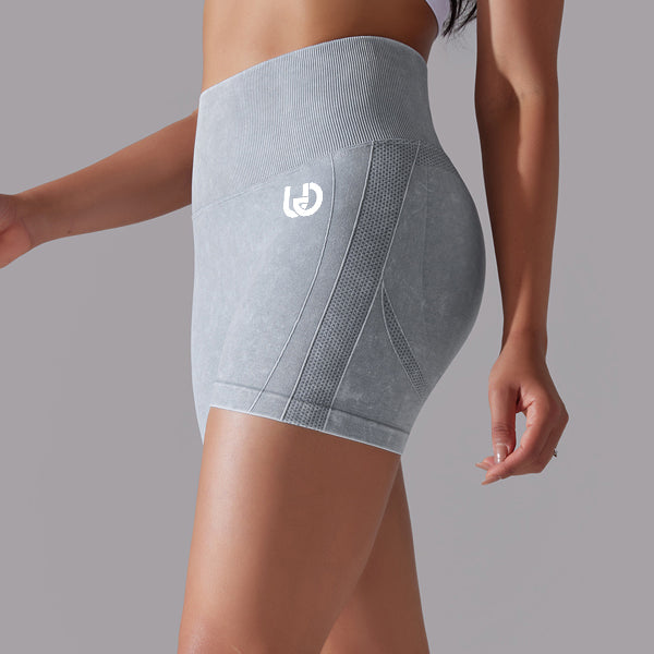 Jane | Short Scrunch Modelli - Grigio chiaro