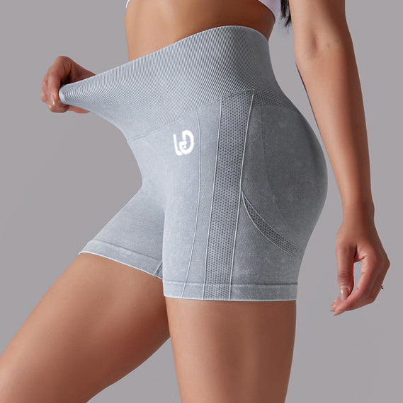 Jane | Short Scrunch Modelli - Grigio chiaro