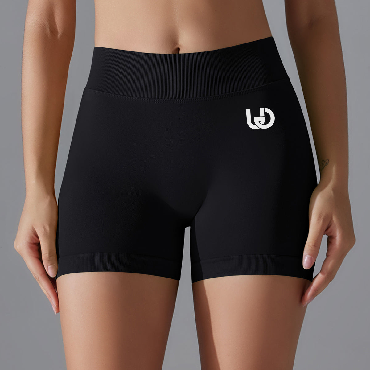 Mila V2 | Scrunch Sport Short - ﻿Nero﻿