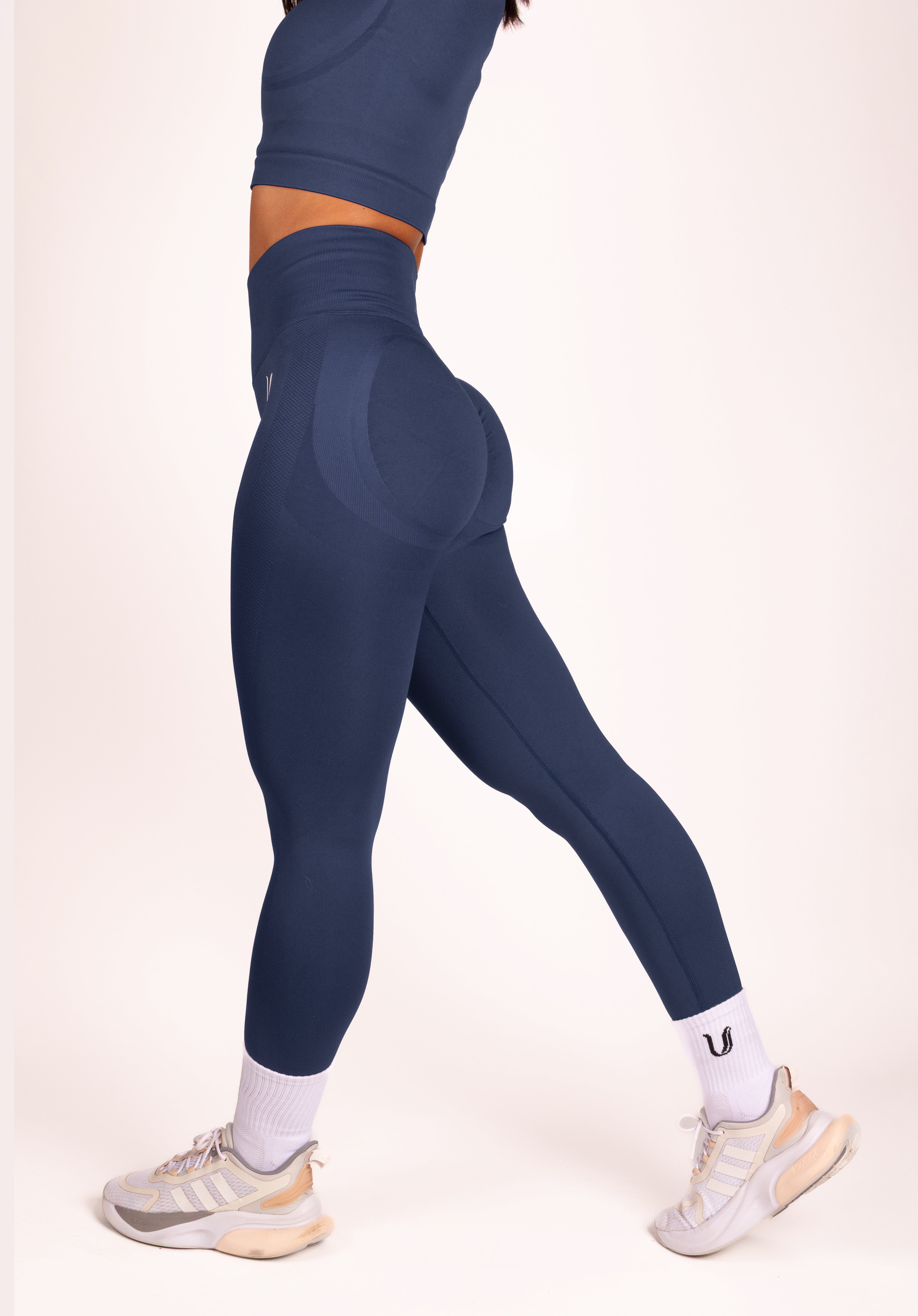 Gaiam - Pantaloni da yoga a vita alta, da donna, a vita alta, a compressione - verde - XS Gaiam - Pantaloni da yoga a vita alta, da donna, a vita alta, a compressione - verde - XS