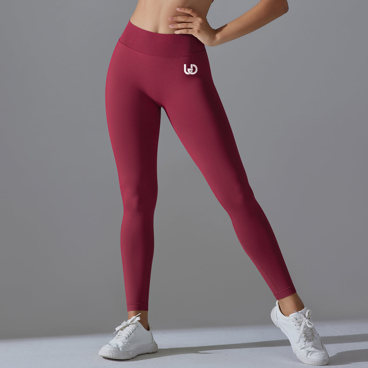 Mila V2 | Scrunch Sport Legging - ﻿Rosso ﻿