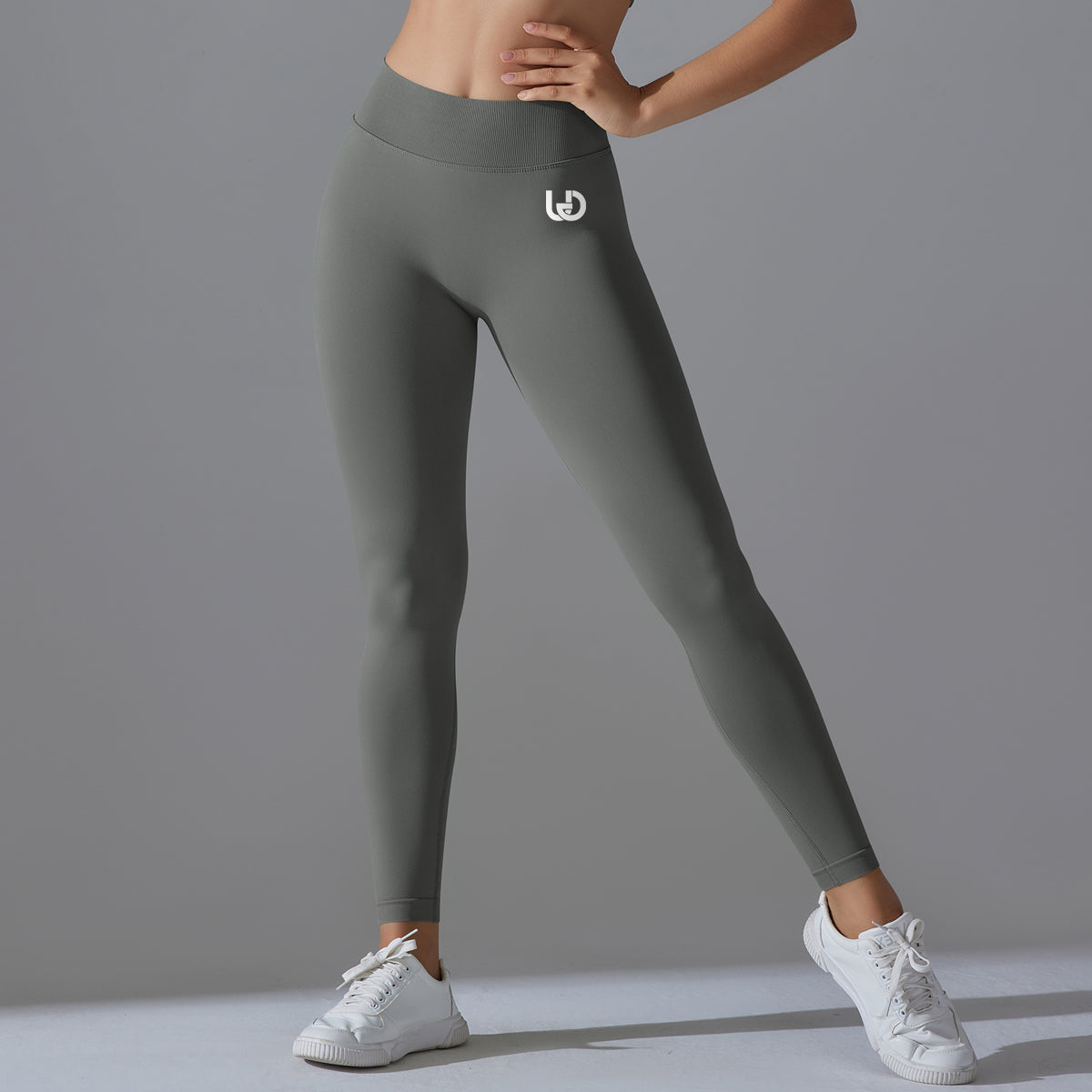 Mila V2 | Scrunch Sport Legging - ﻿Grigio