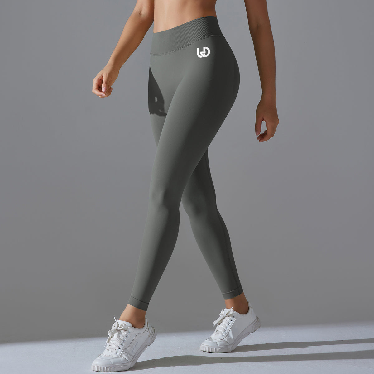 Mila V2 | Scrunch Sport Legging - ﻿Grigio