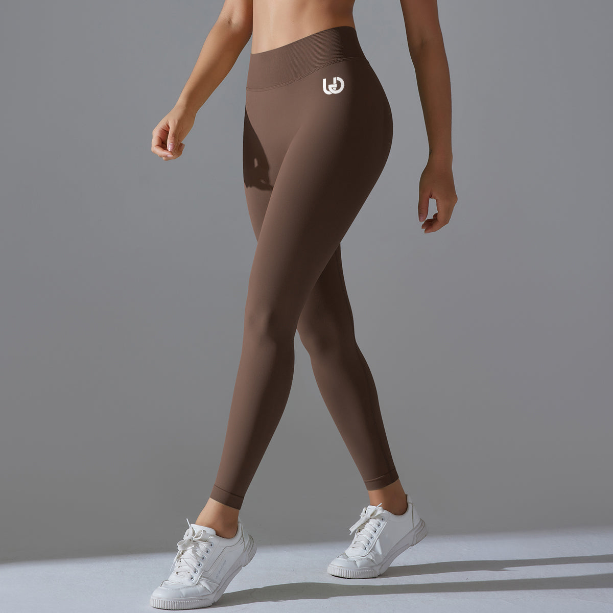 Mila V2 | Scrunch Sport Legging - Marrone﻿