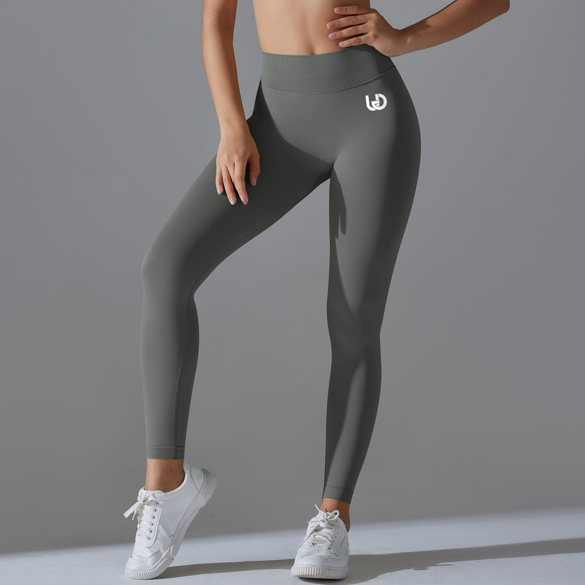 Mila V2 | Scrunch Sport Legging - ﻿Grigio