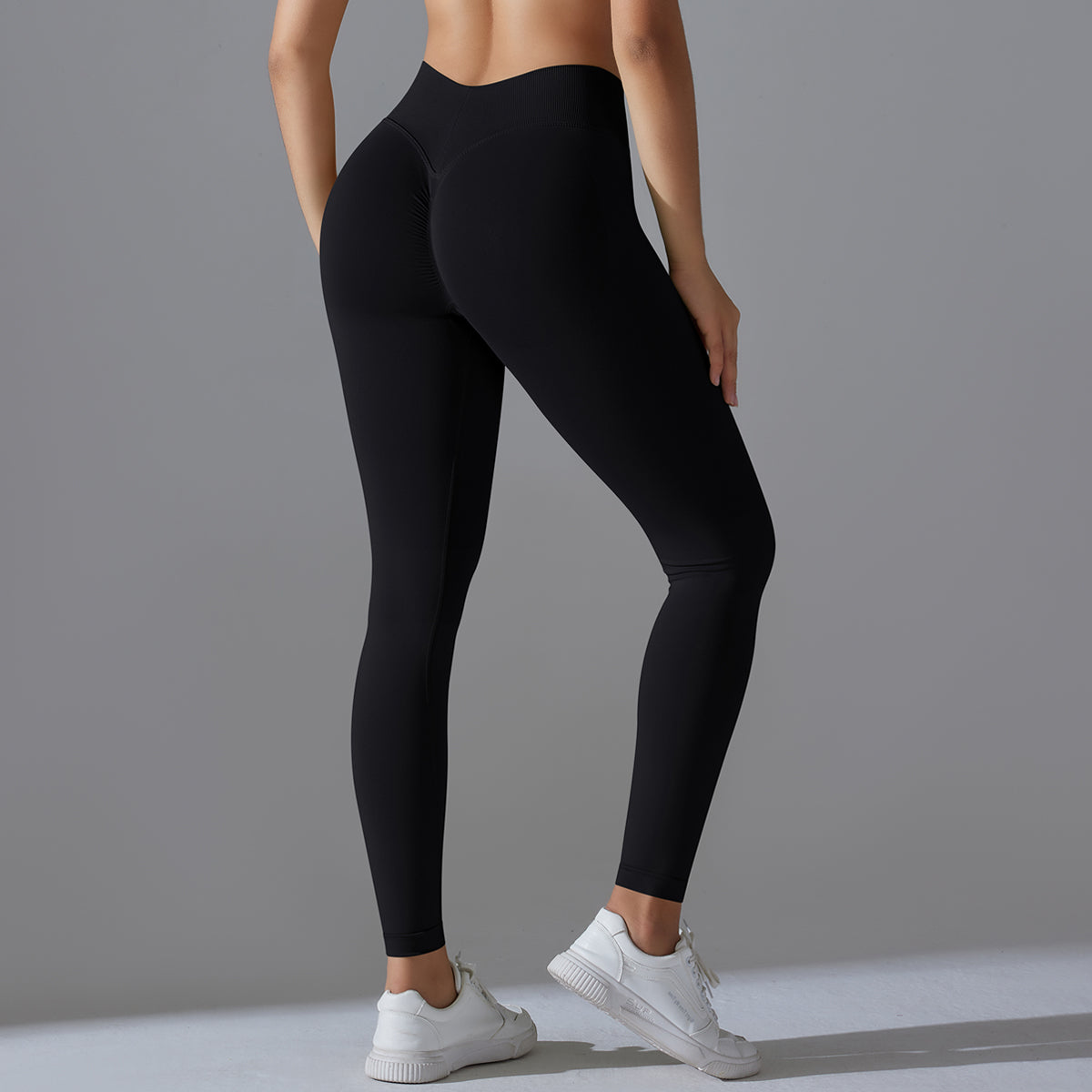 Mila V2 | Scrunch Sport Legging - ﻿Nero