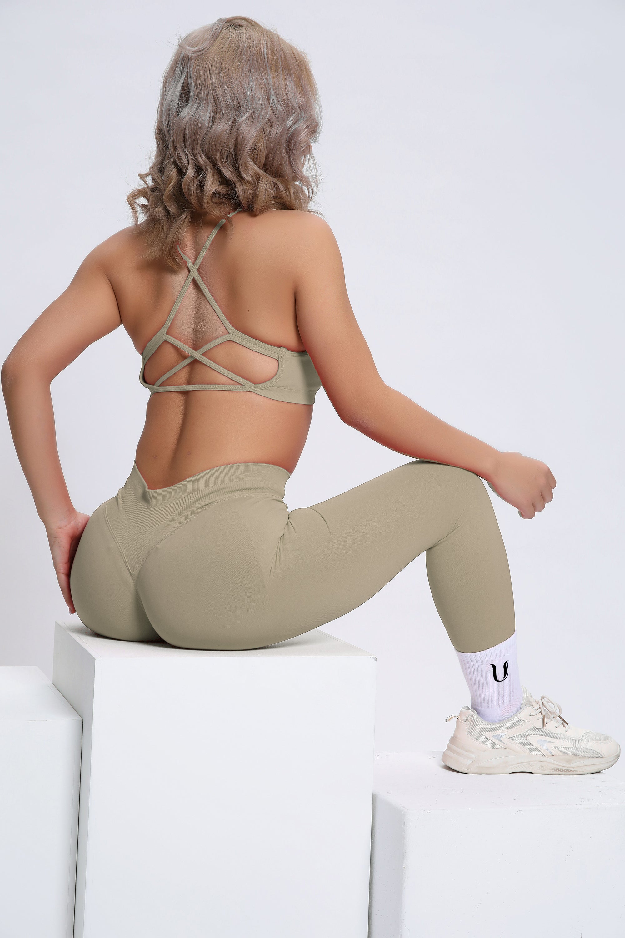 Joy | Reggiseno Sportivo Crossback – Verde