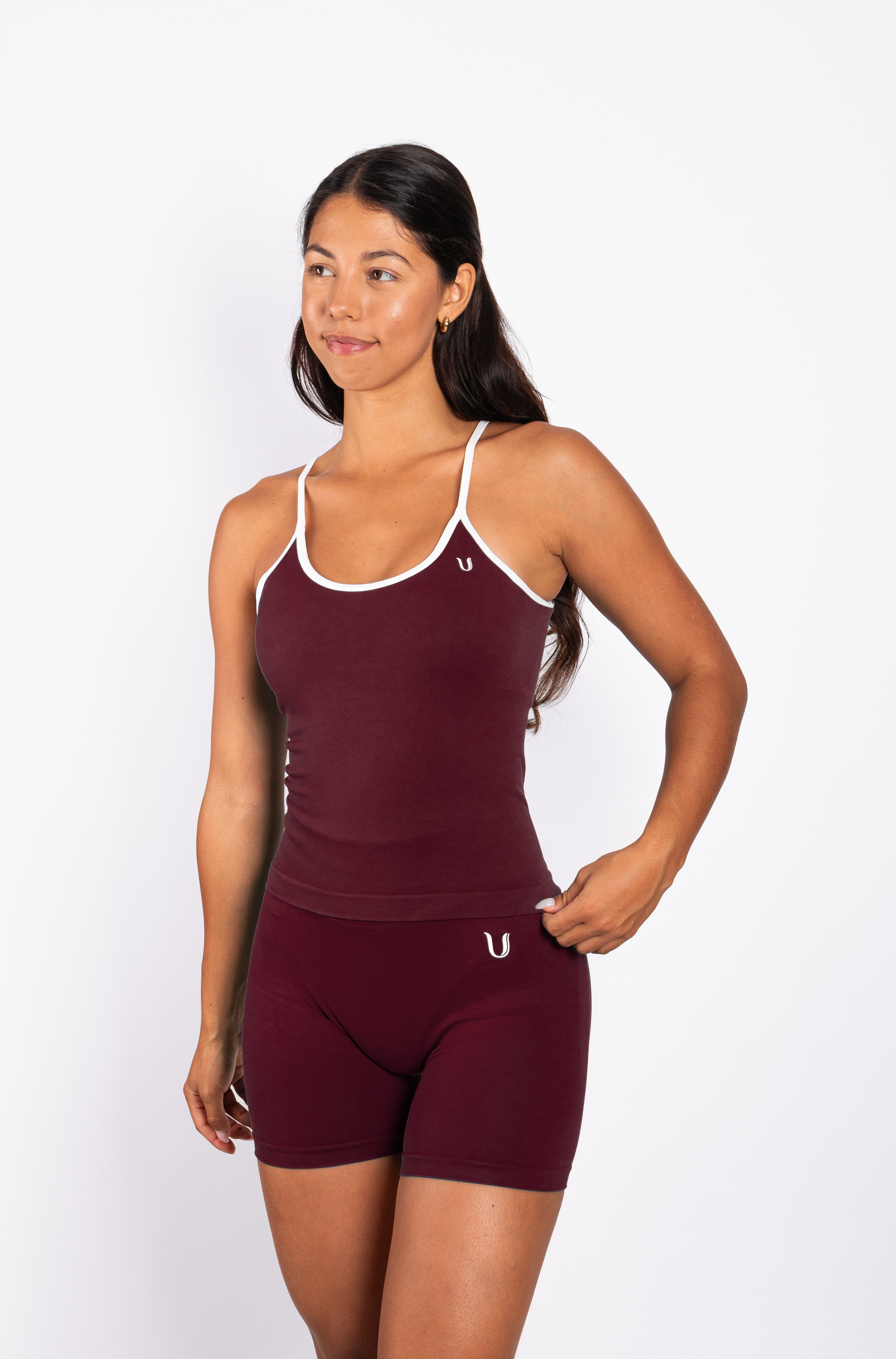Ivy | Seamless Top a Canotta – Bordeaux