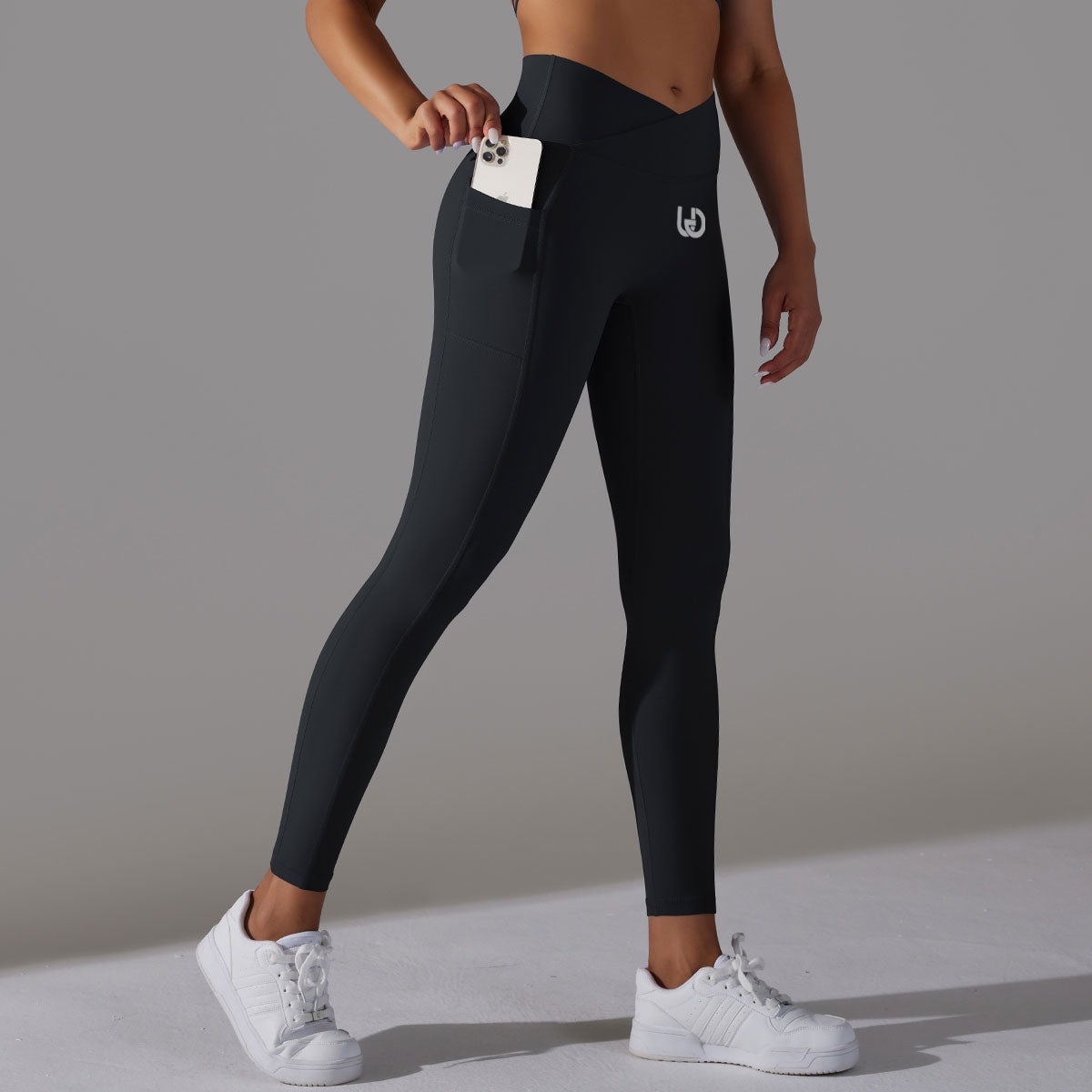 Mila | Set Leggings-Top - Nero