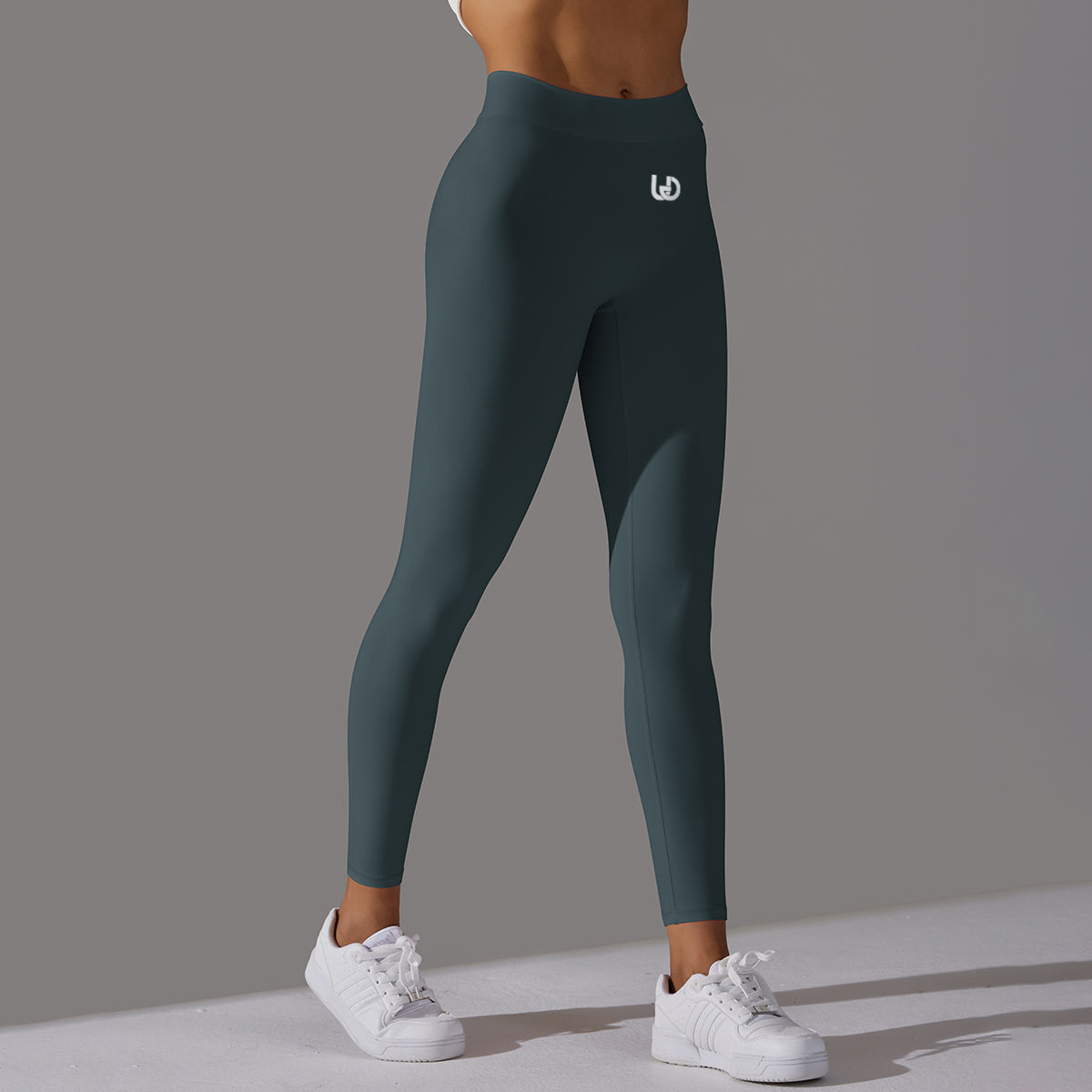 Emma | Legging Extra Scrunch - Verde Bosco