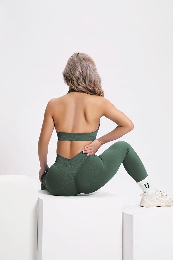 Beau | Leggings ad Alte Prestazioni - Verde