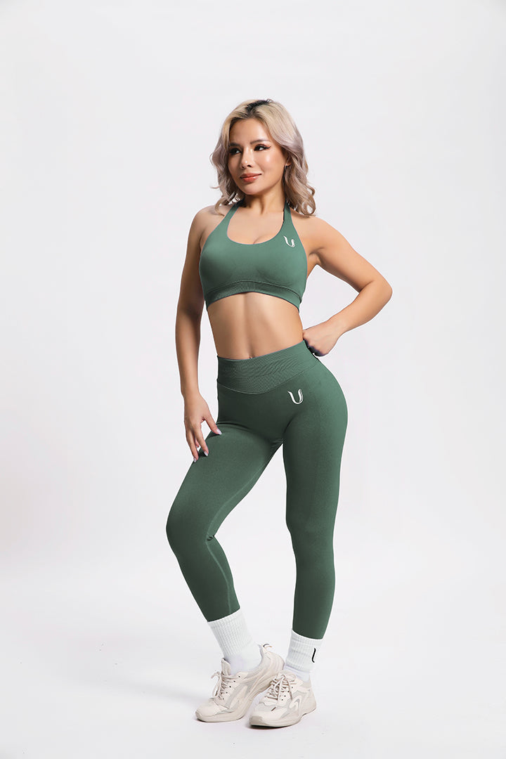 Beau | Leggings ad Alte Prestazioni - Verde