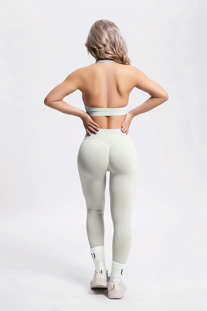 Beau | Leggings ad Alte Prestazioni - Avorio