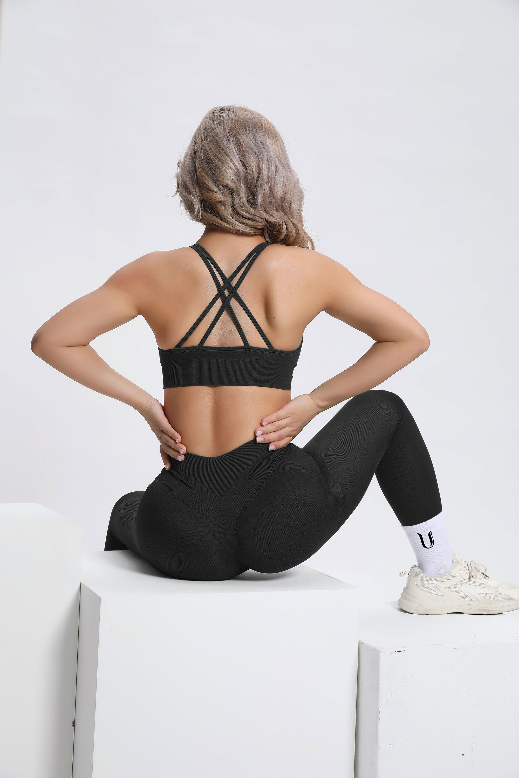 Olivia | Seamless Power Legging - Nero