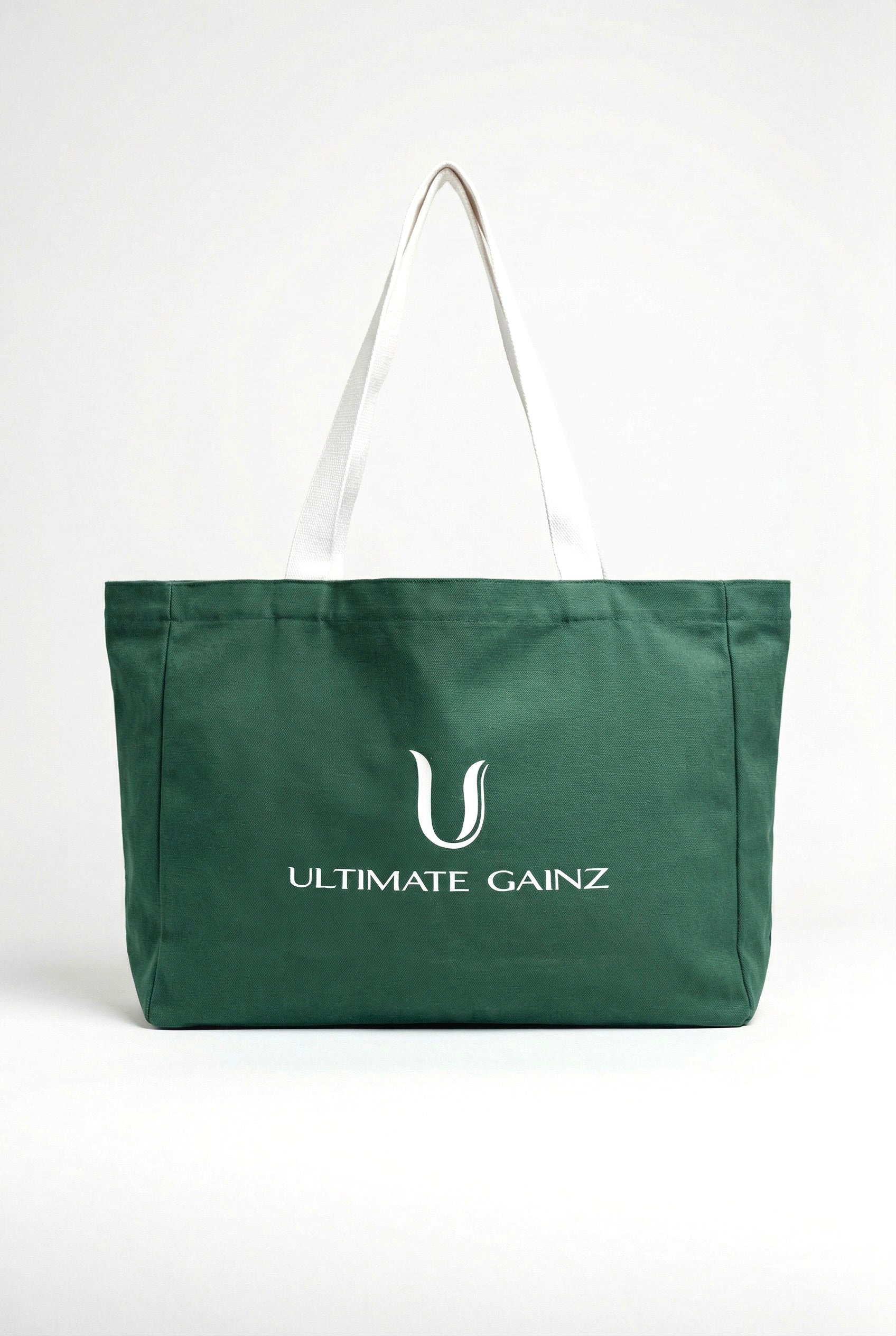 Ultimate Gainz Signature Tote Bag + 1 Paio di Calzini – Verde Foresta