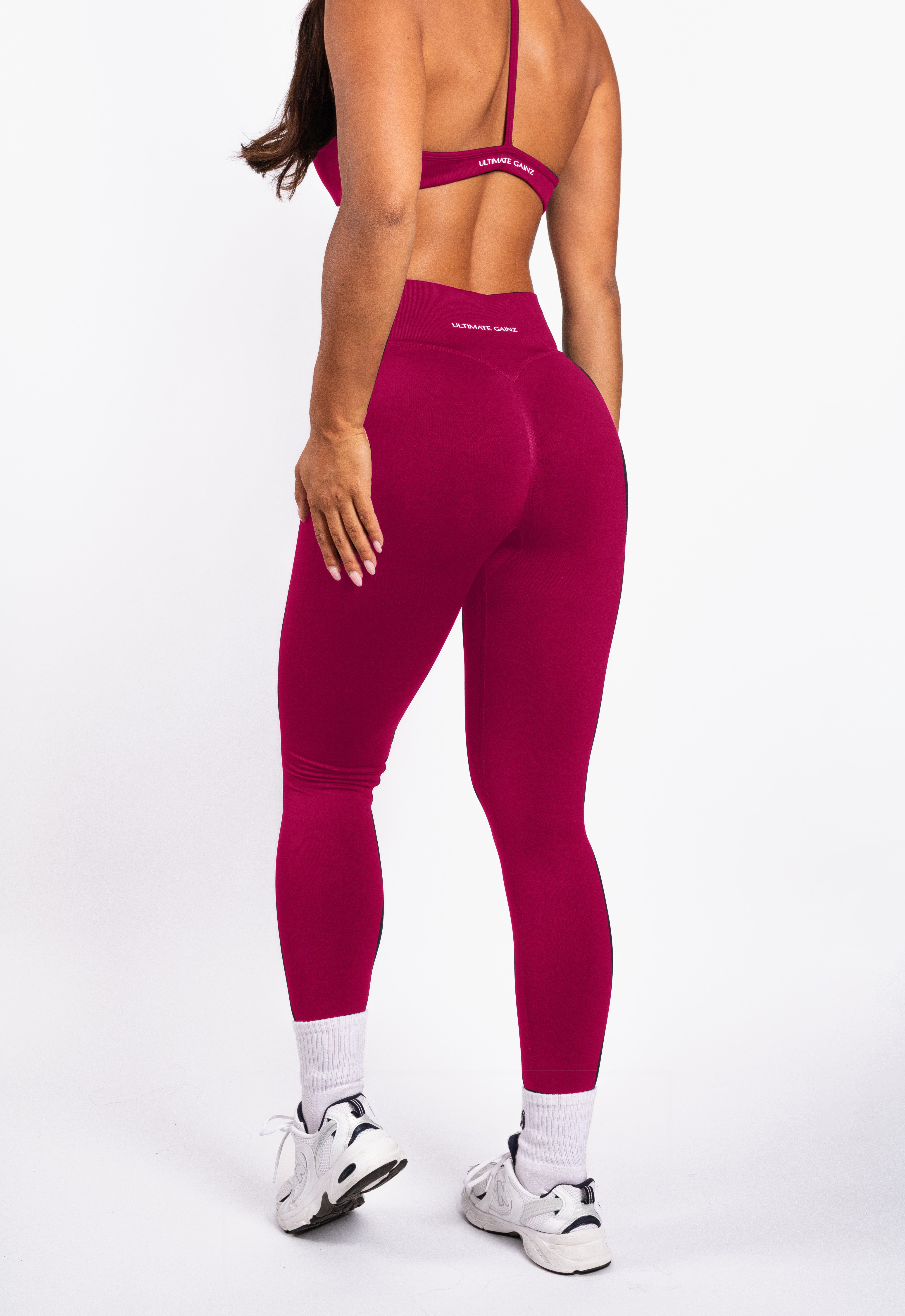 Nova | Leggings Senza Cuciture Modellanti – Lampone