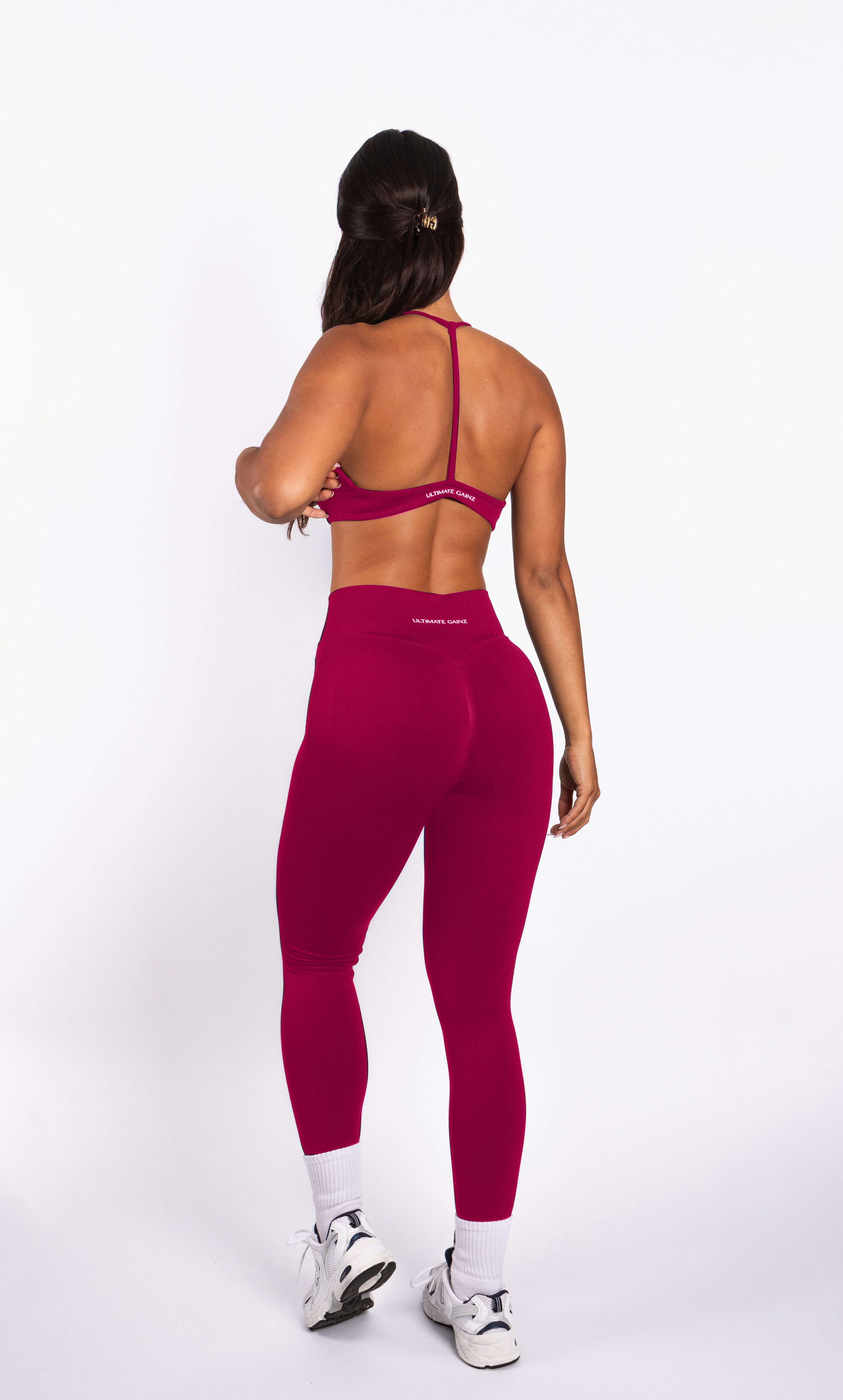 Nova | Leggings Senza Cuciture Modellanti – Lampone