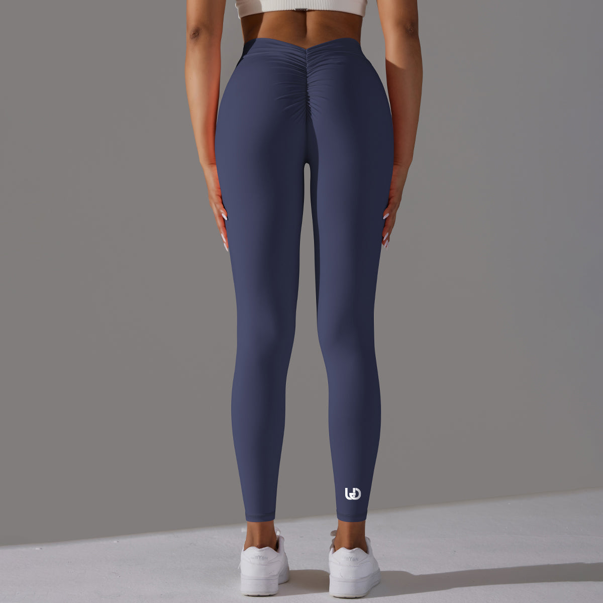 Emma | Leggings Extra Scrunch - Blu Scuro