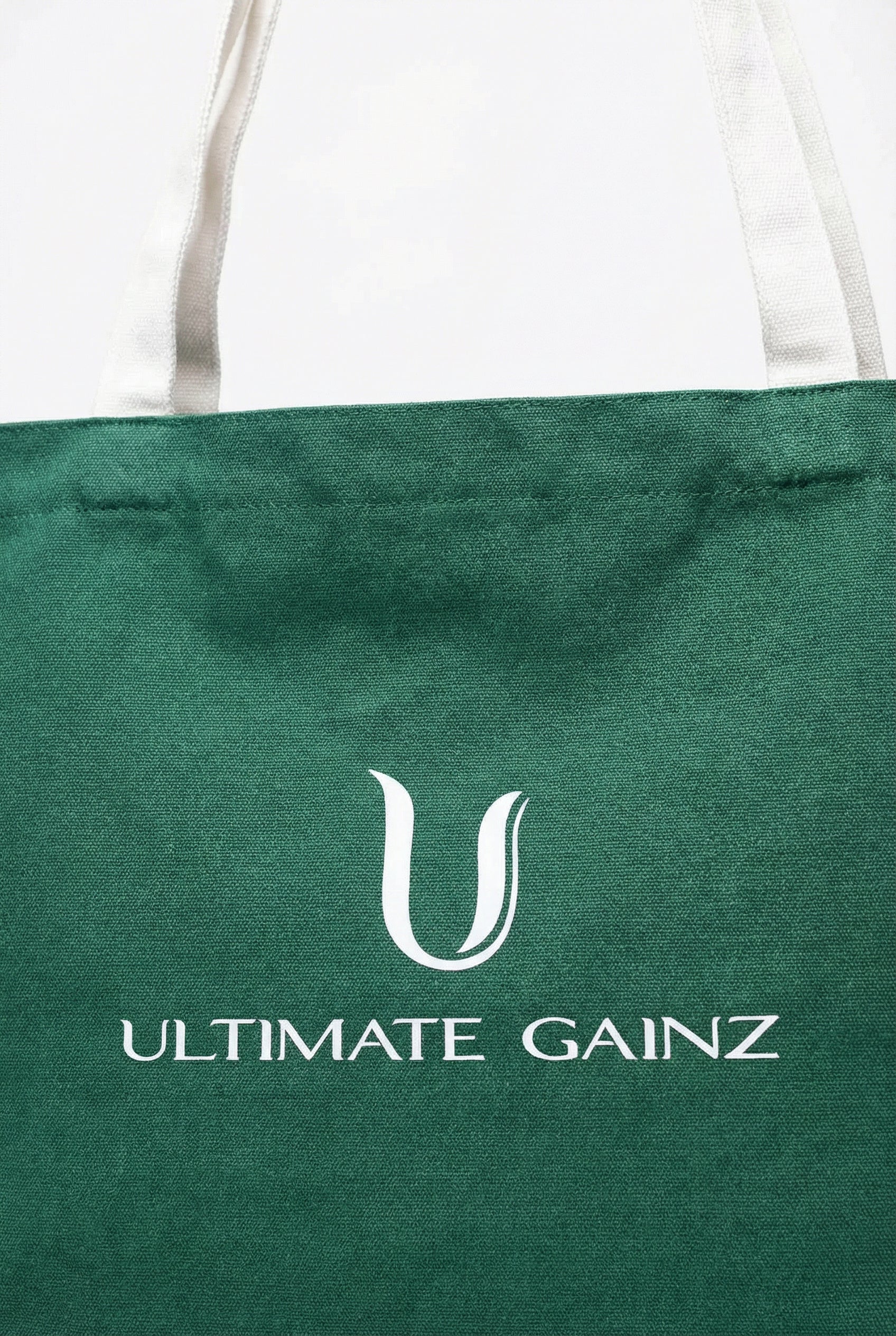Ultimate Gainz Signature Tote Bag + 1 Paio di Calzini – Verde Foresta