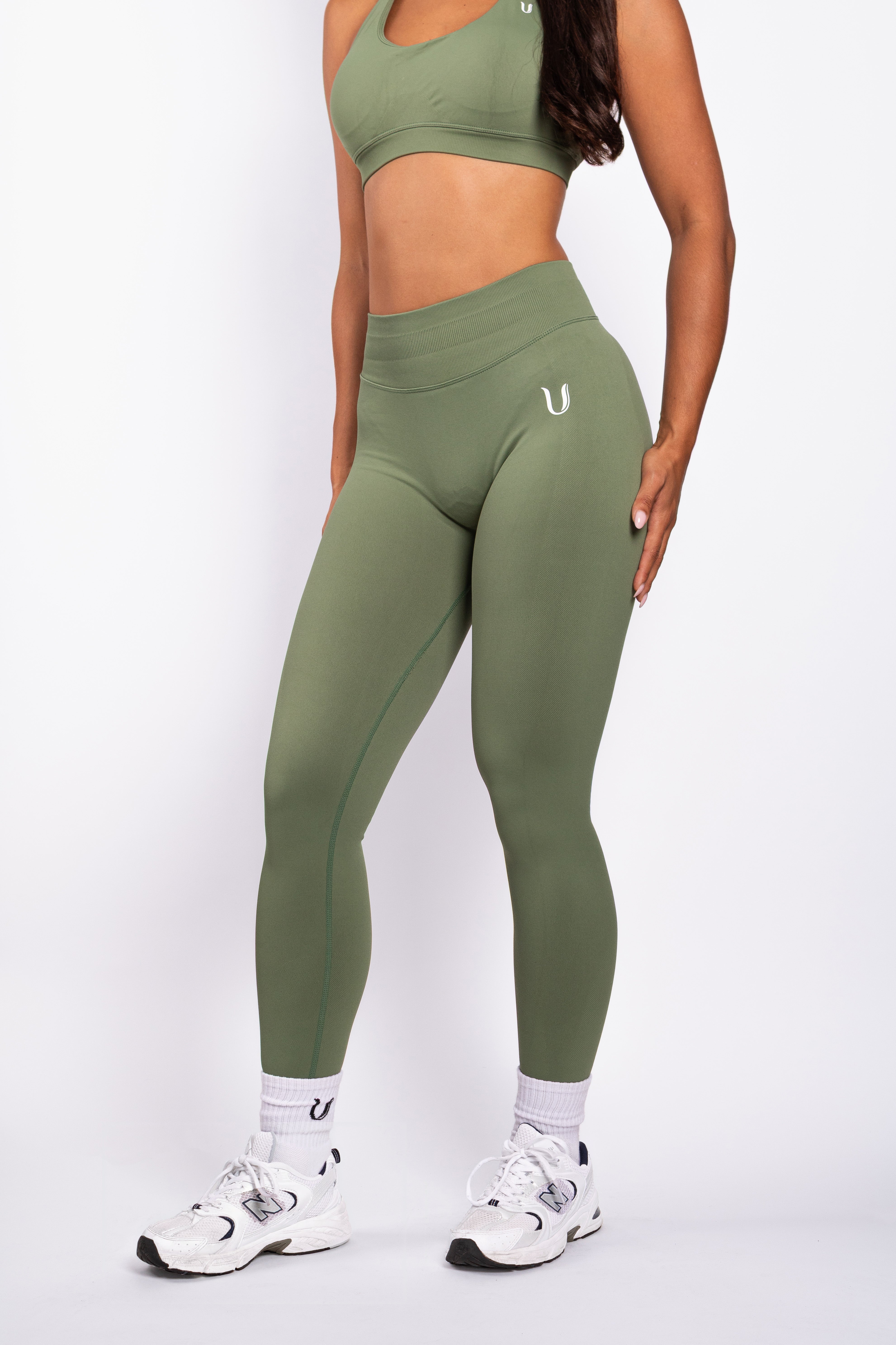 Beau | Leggings ad Alte Prestazioni - Verde