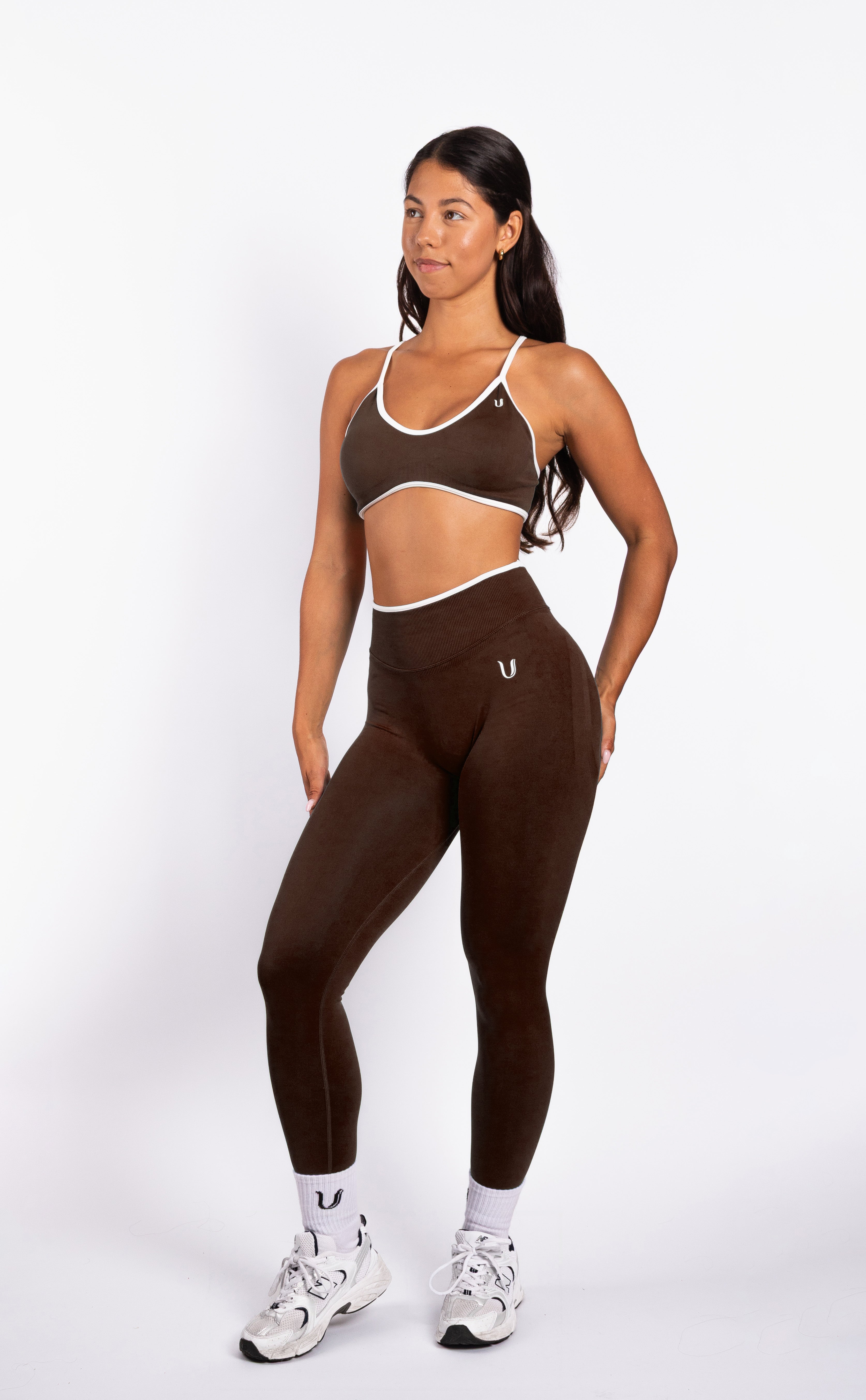 Ivy | Legging Shape Senza Cuciture – Marrone