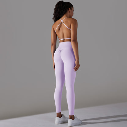 Mila | Set Leggings-Top - Rosa