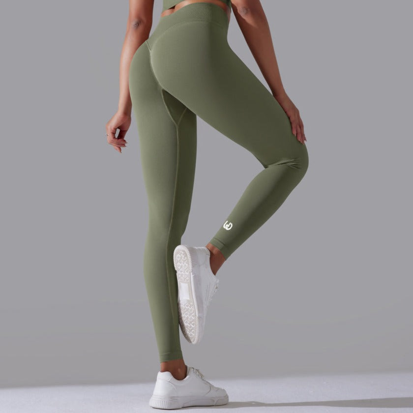 Daisy | Leggings - Verde Grigio