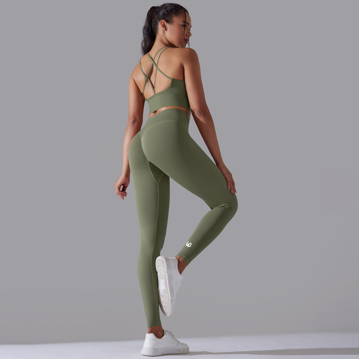 Daisy | Set Top Leggings - Verde