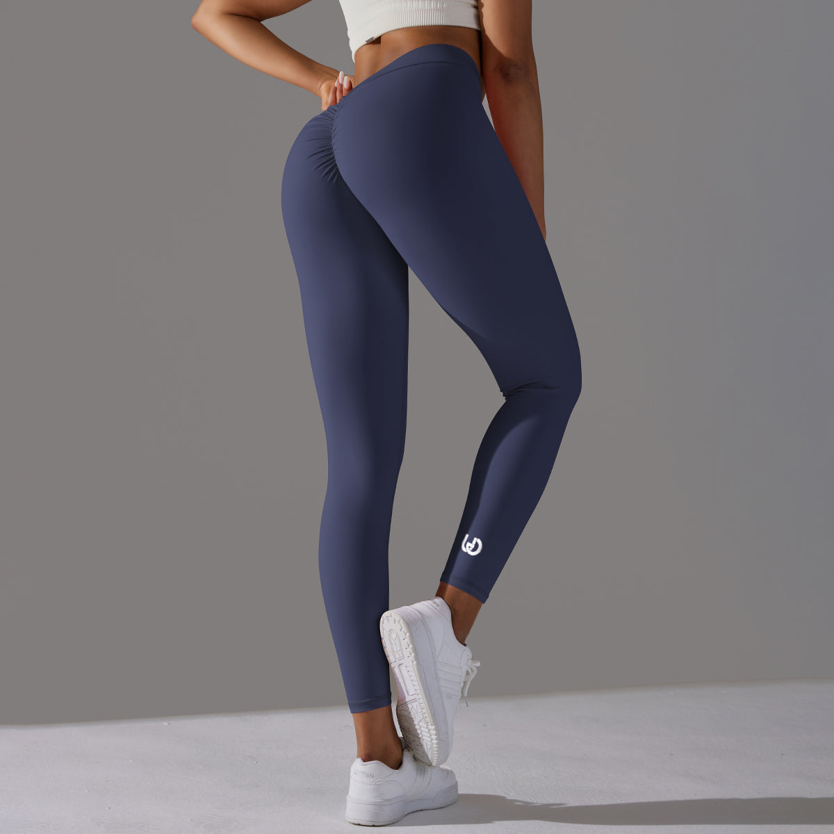 Emma | Leggings Extra Scrunch - Blu Scuro