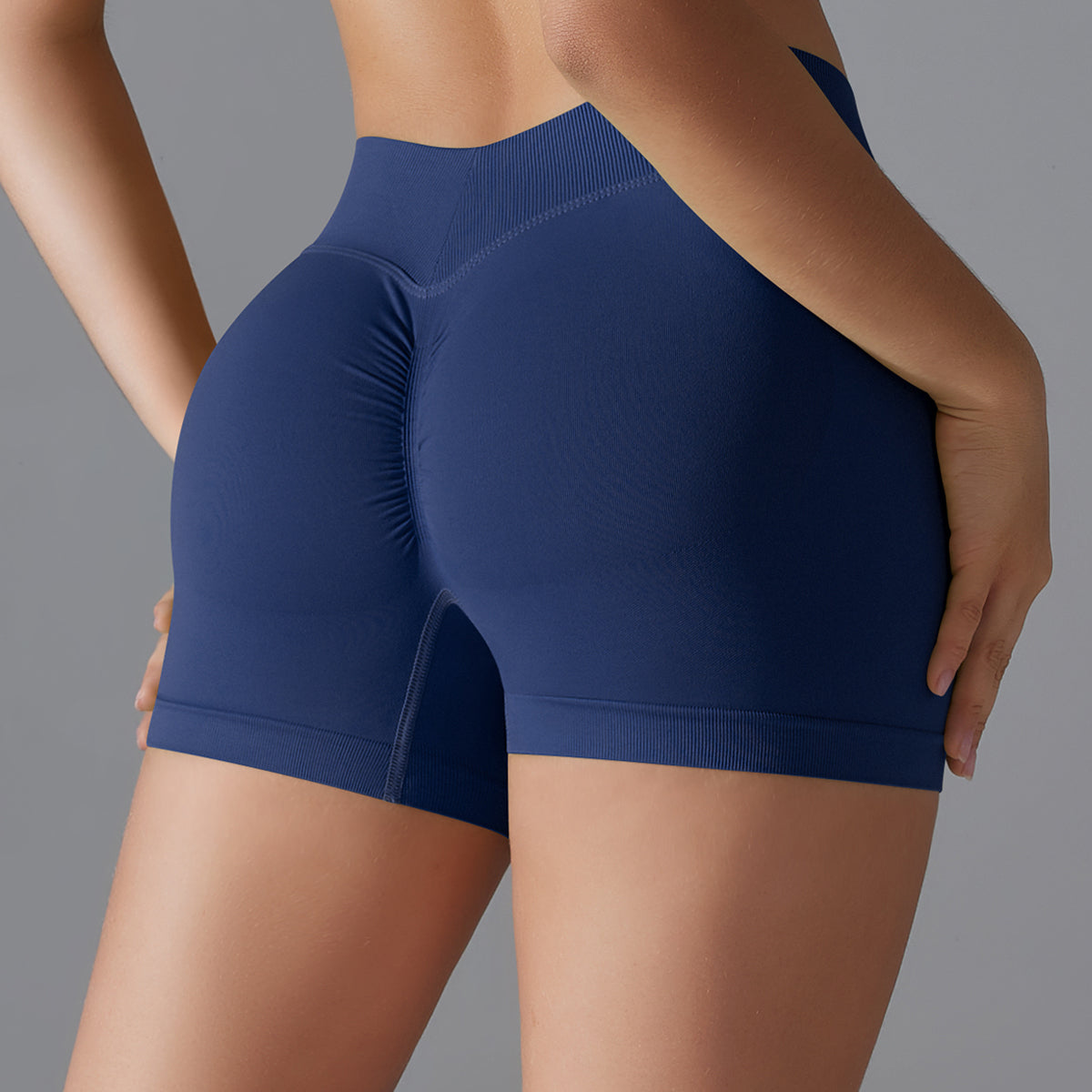 Mila V2 | Scrunch Sport Short - ﻿Blu marino